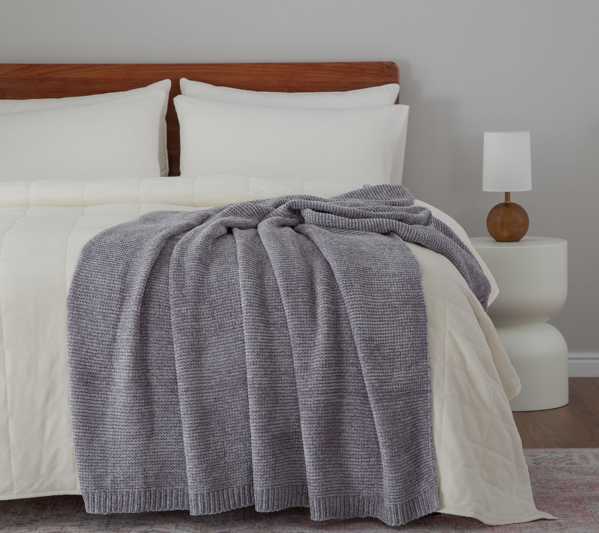 Vince camuto chenille throw hot sale