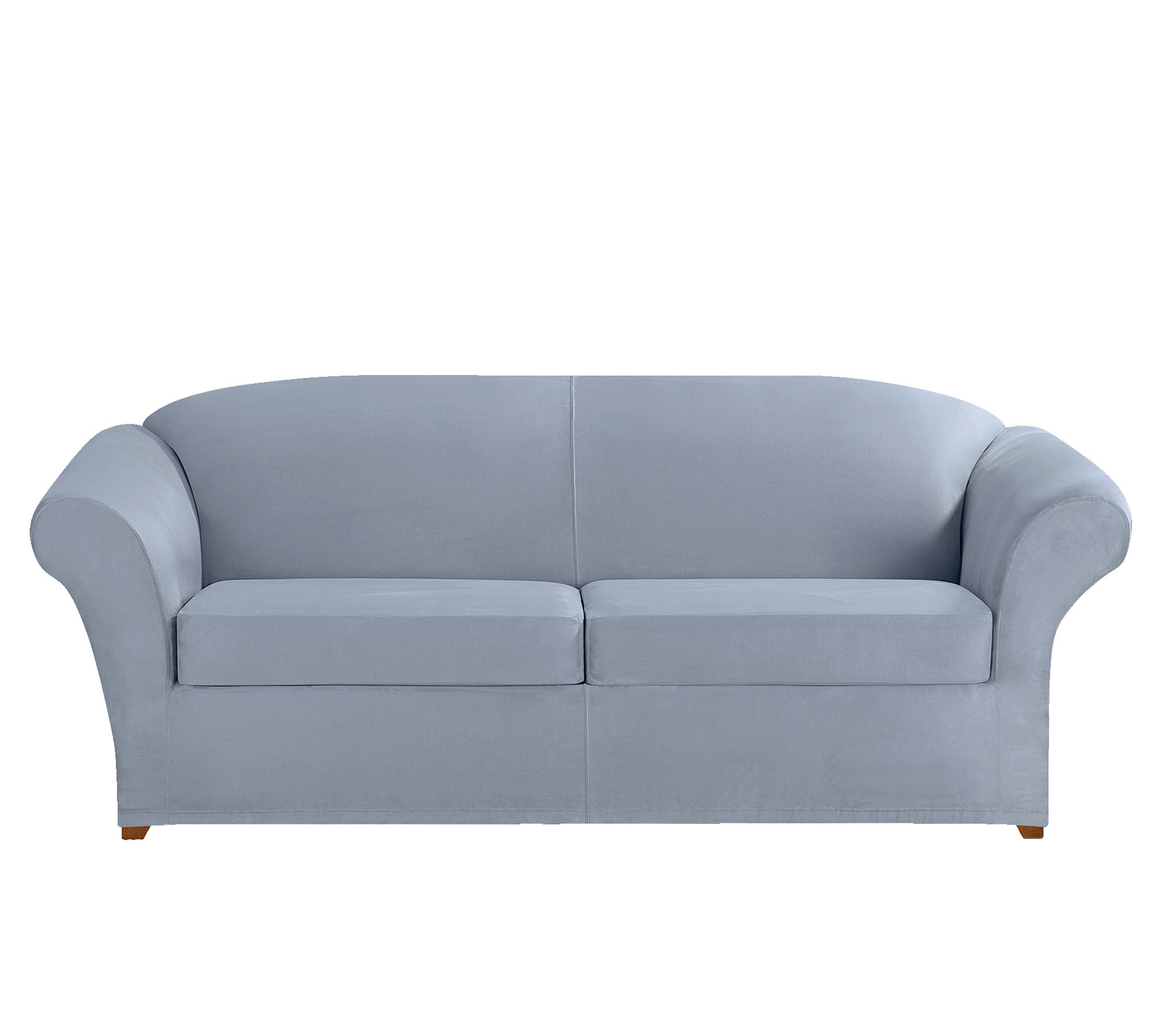 SureFit Ultimate Stretch Suede 3Piece Sofa Slipcover