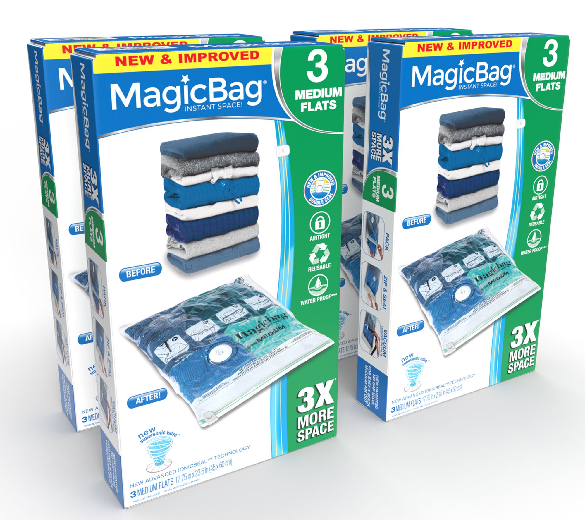 MagicBag Smart Design Instant Space Saver Storage - Flat Extra