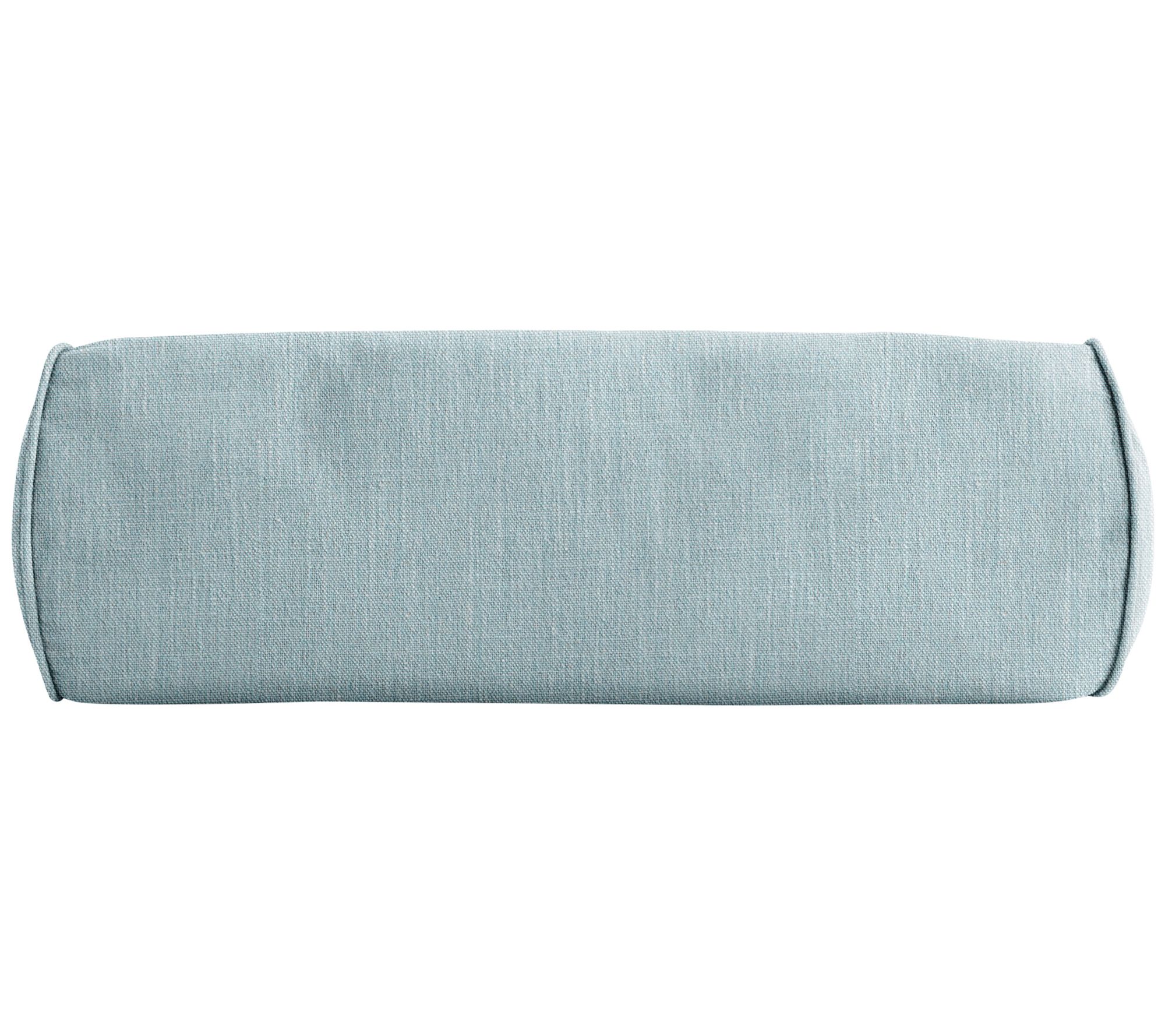 Sorra Home Textured Indoor Corded 20" Bolster Pillow