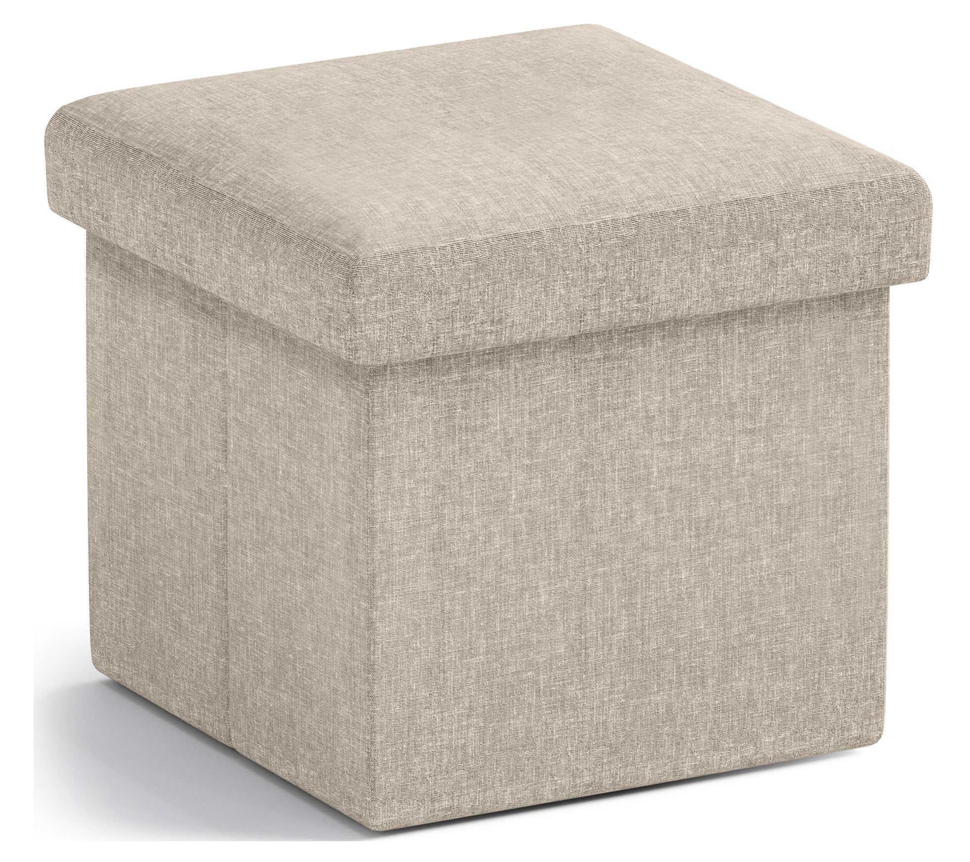 Ornavo Home Small Square Cube Storage Ottoman