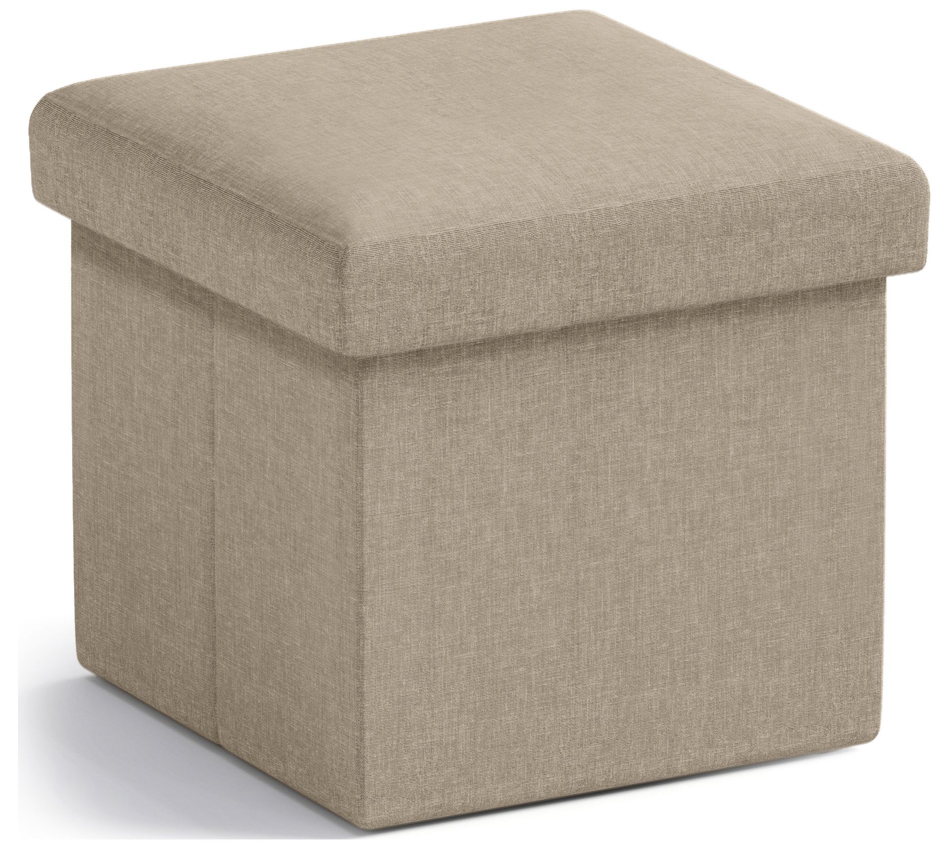 Ornavo Home Small Square Cube Storage Ottoman
