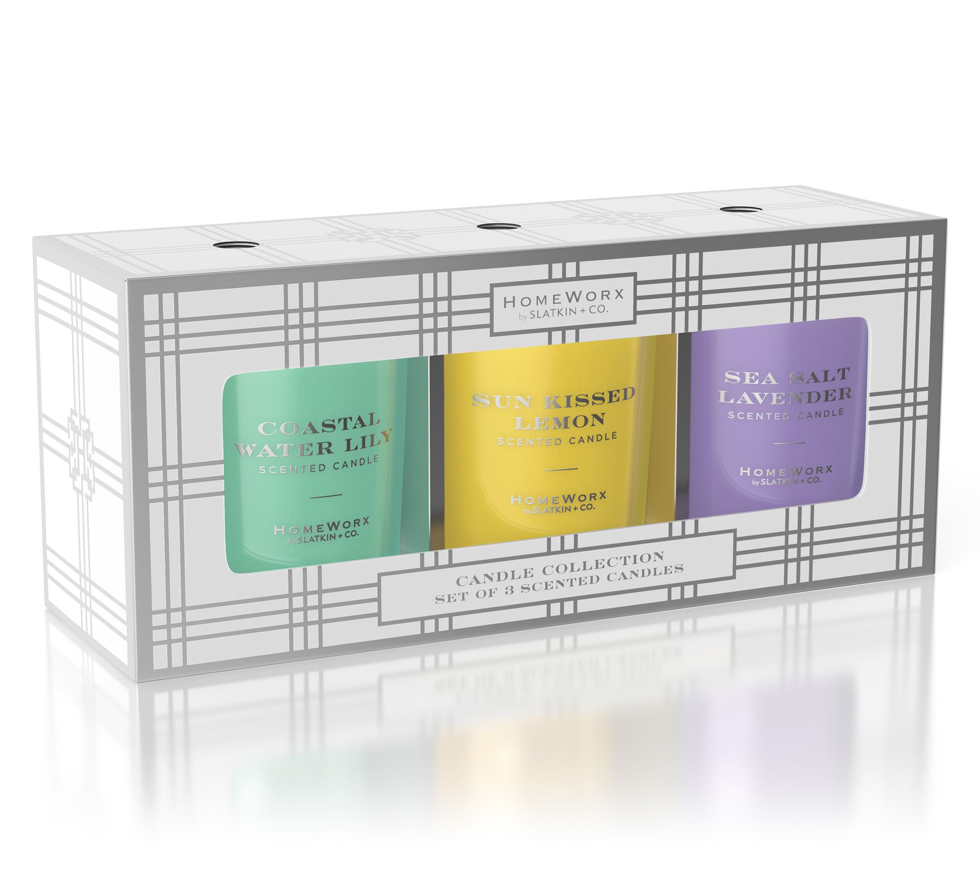 HomeWorx by Slatkin + Co. 3.5 oz. Holiday Gift Set
