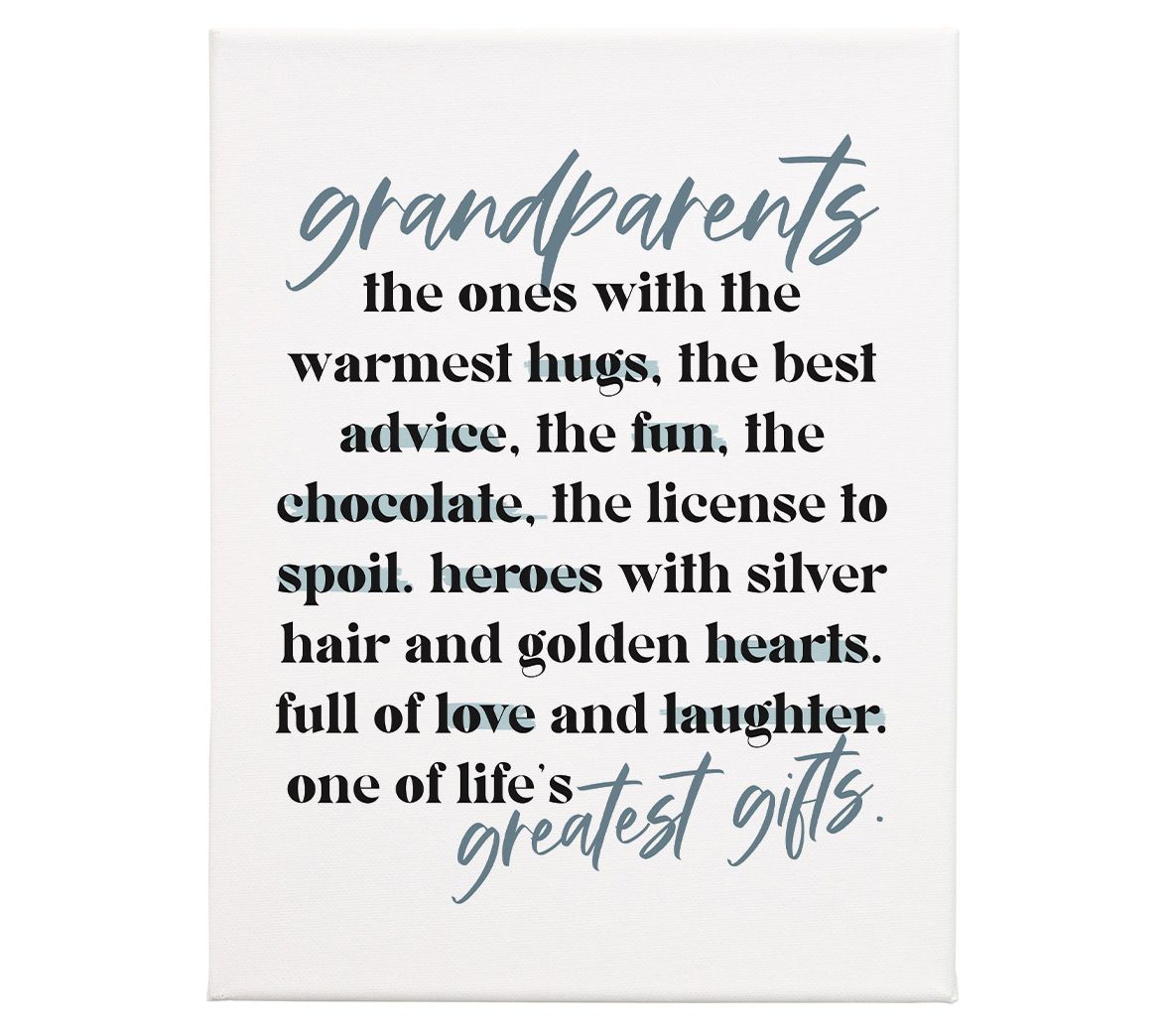Sincere Surroundings 17" Greatest Gifts WrappedCanvas