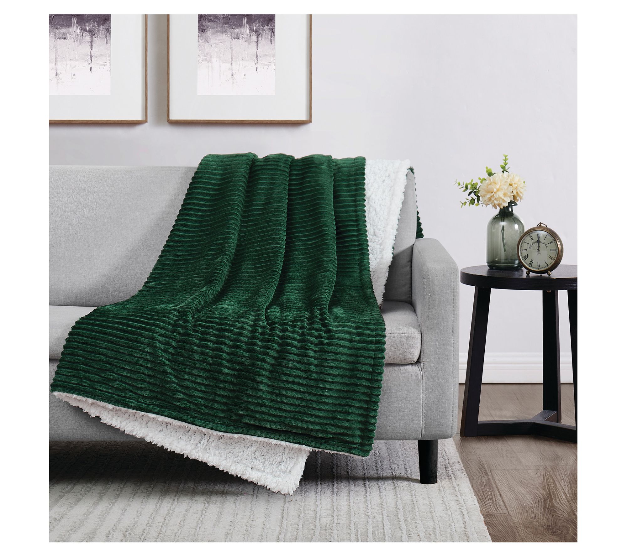 London Fog Corduroy 50x70 Throw