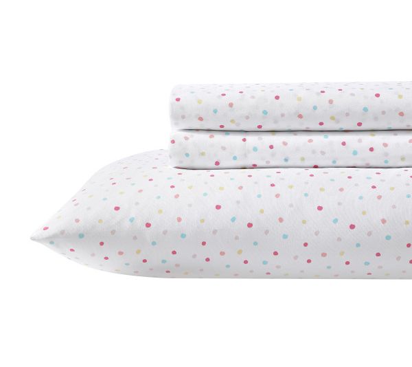 Laura Ashley Confetti Pink Twin Xl Sheet Set