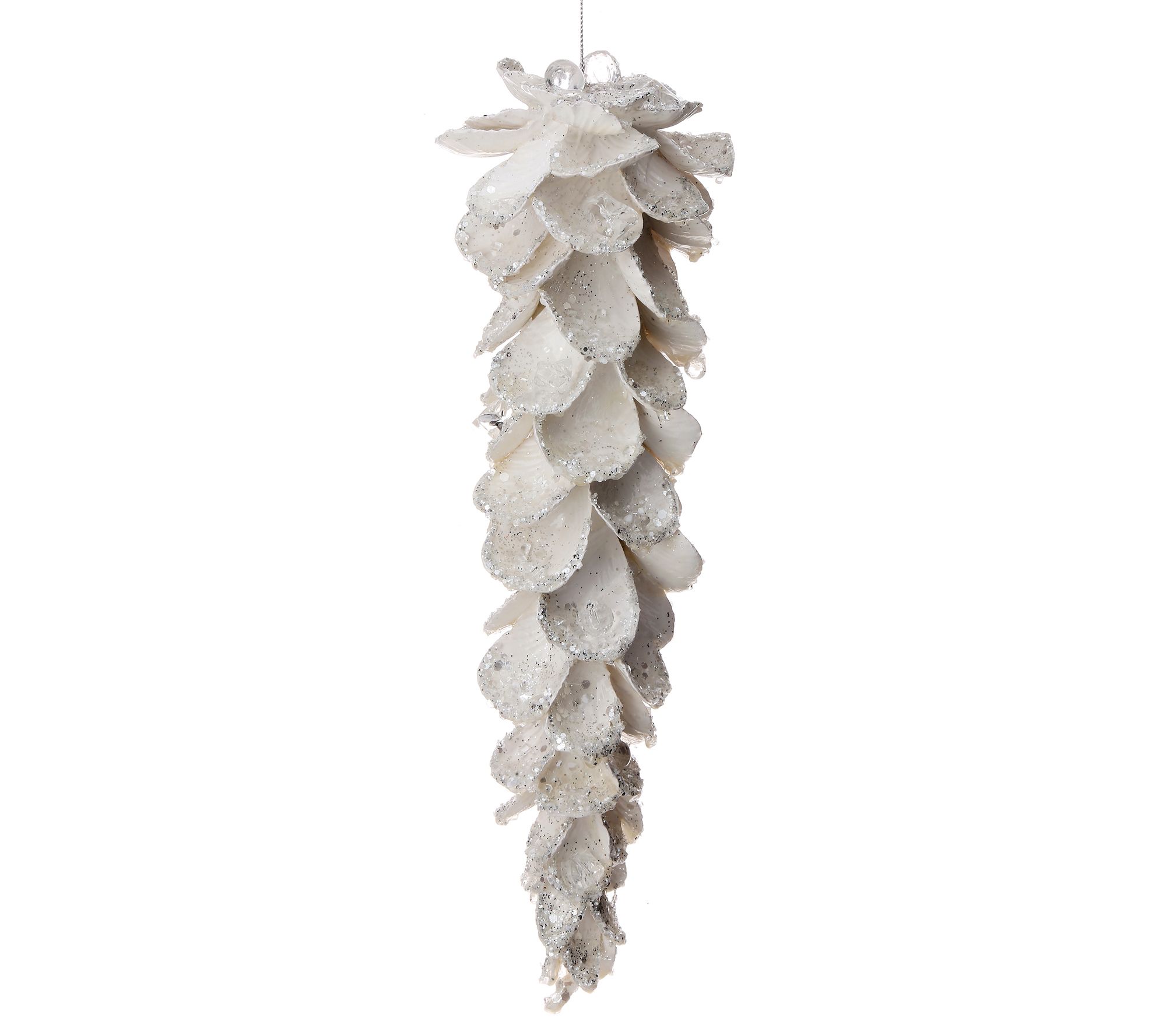 11" Jewel Petal Icicle Ornament By Valerie