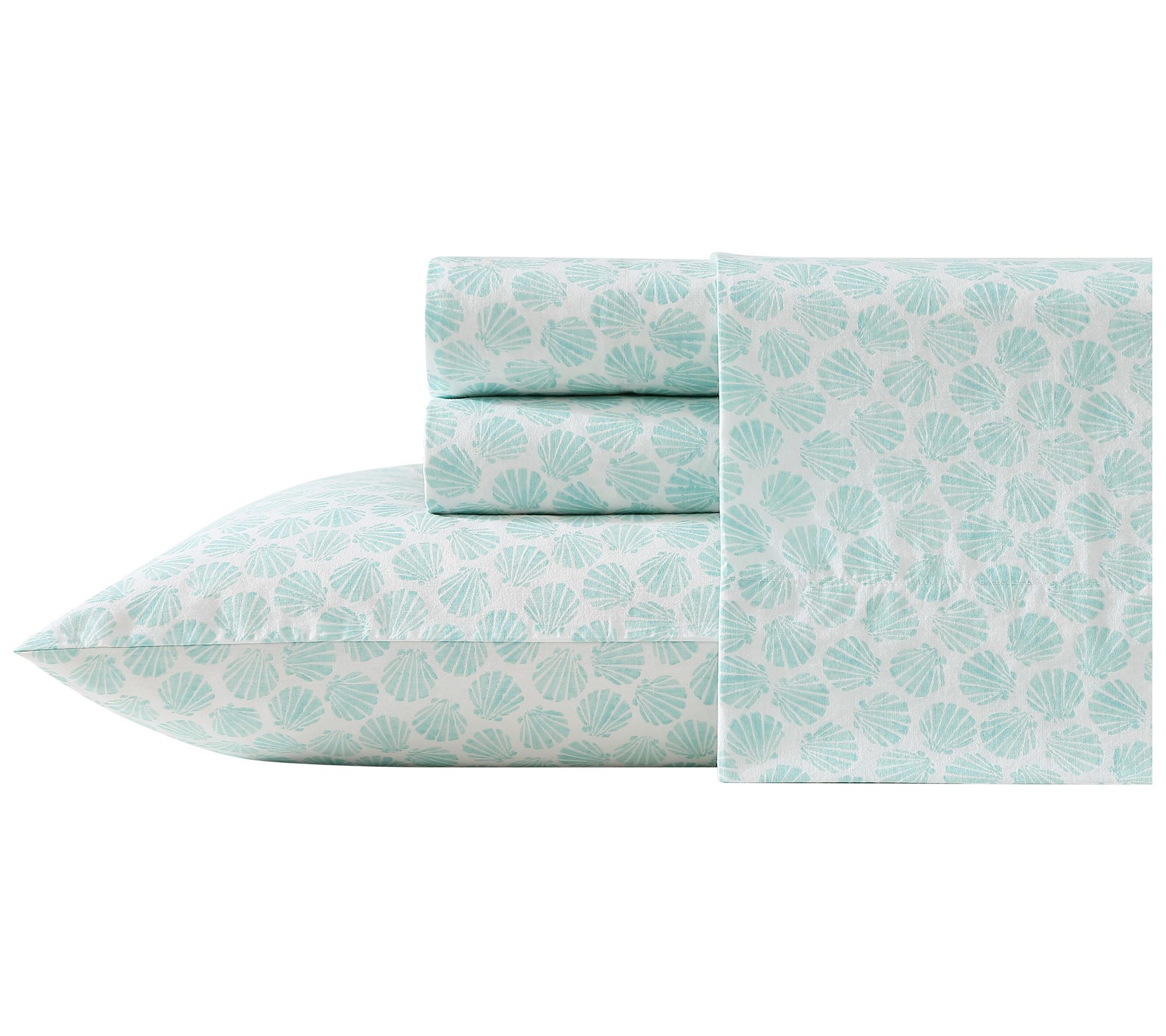 Laura Ashley Margate Shells Twin Sheet Set