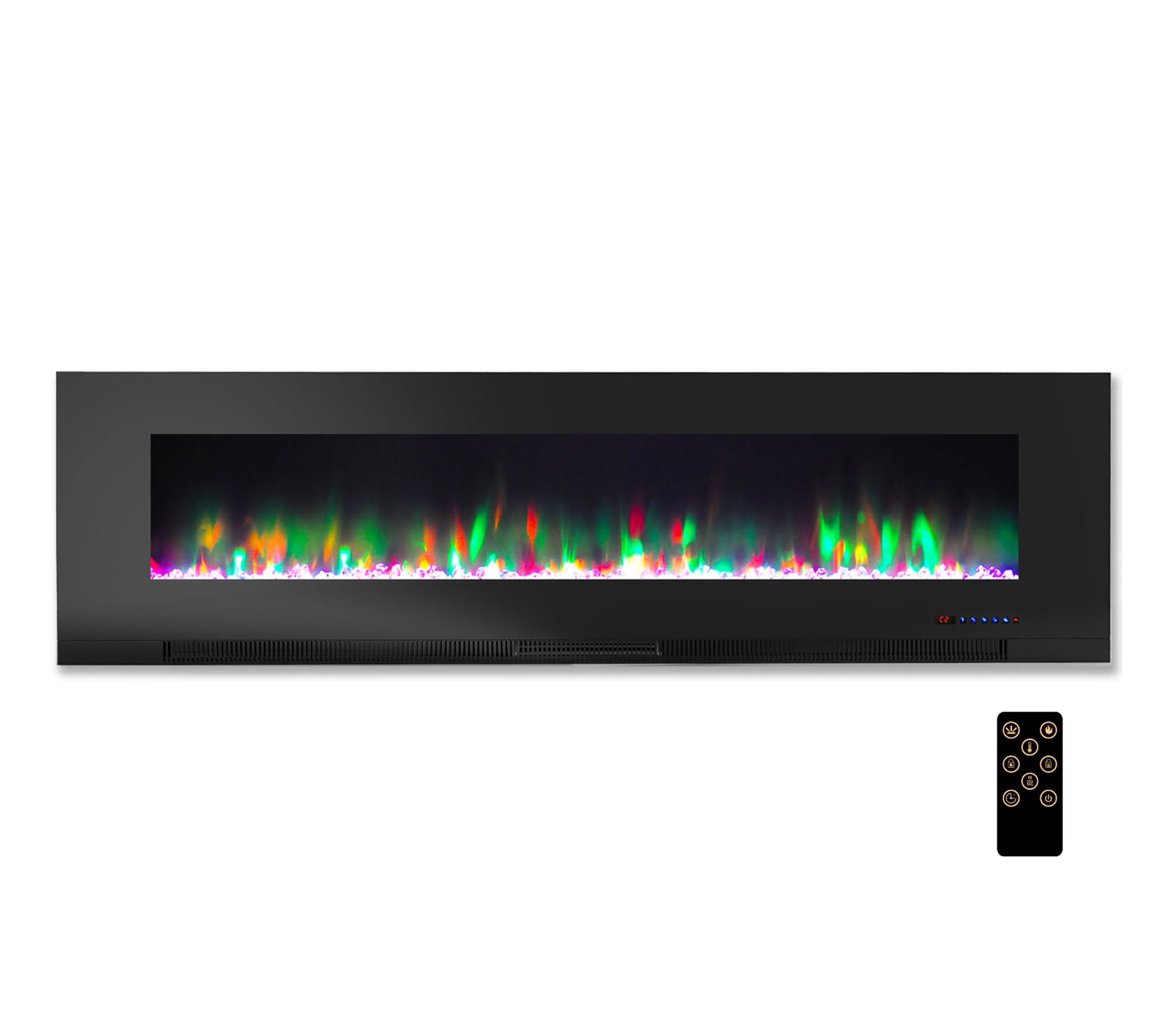 Cambridge 60-In. Wall Mounted Electric FireplacHeater with R