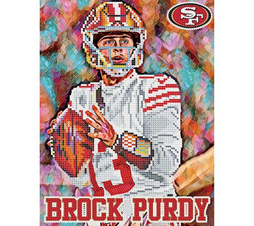 SPORTICULTURE San Francisco 49ers Brock Purdy Painting Kit