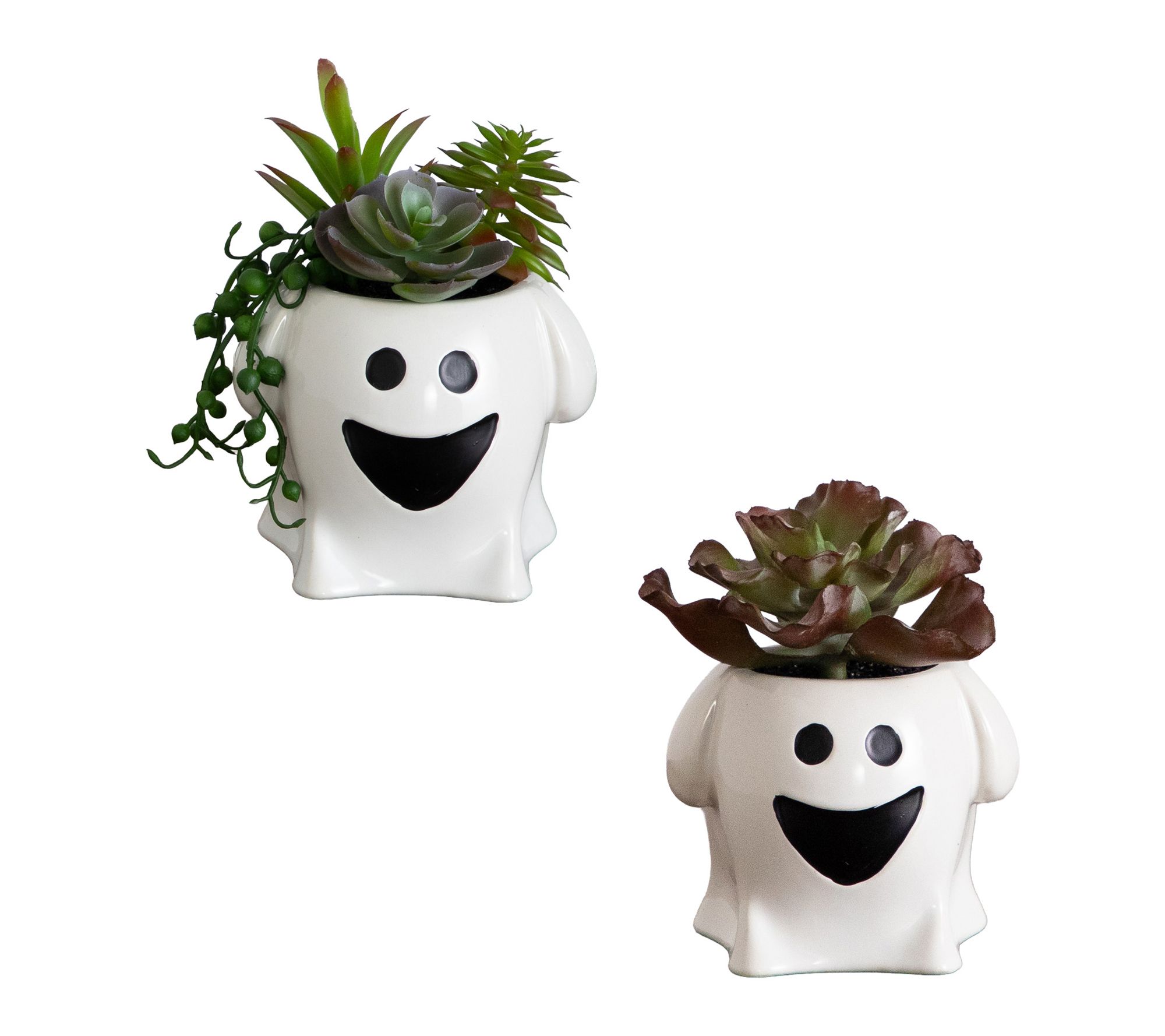 5-in Garden Planter -Set of 2 by Nearly Natural