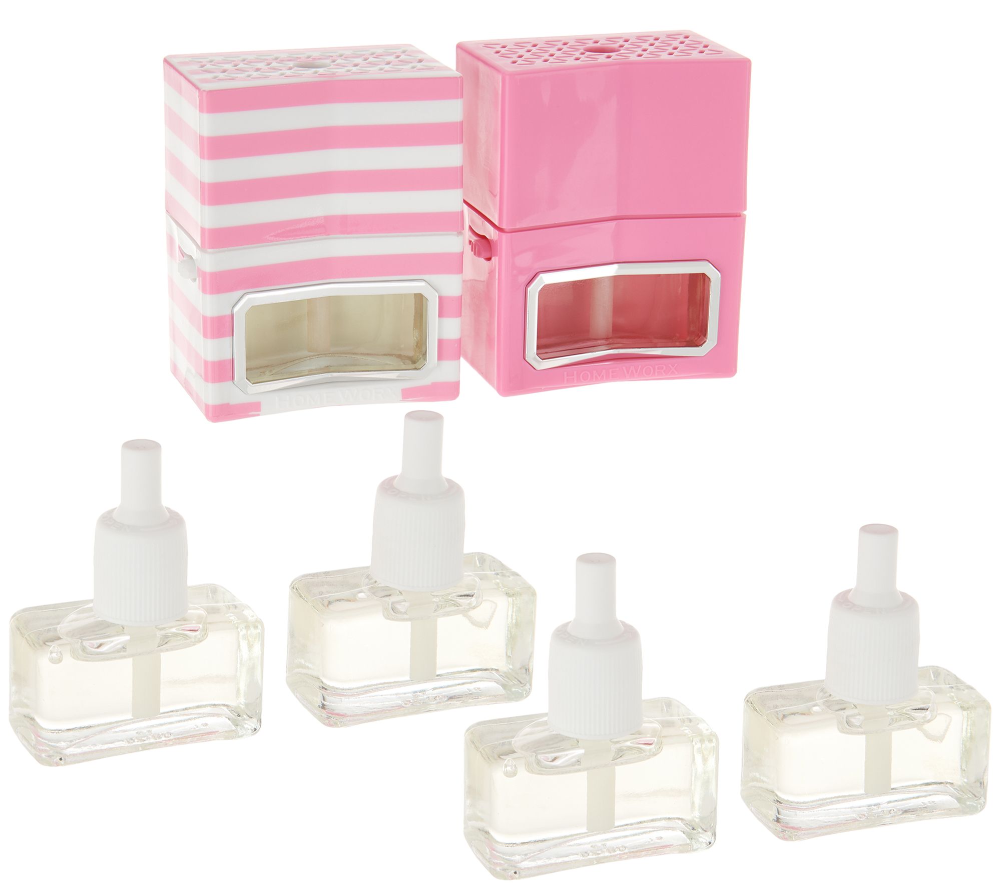 HomeWorx by Harry Slatkin Set of 2 Summer Diffuser W/4 Refillables