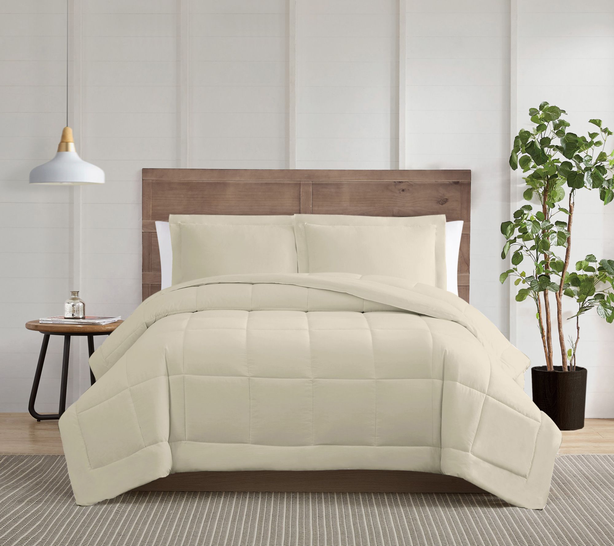 Truly Calm Silver Cool Down Alternative Twin/TXL Comforter Set