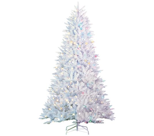 7.5-Foot White Parkview Pine w/600 LED Lights b y Sterling Co