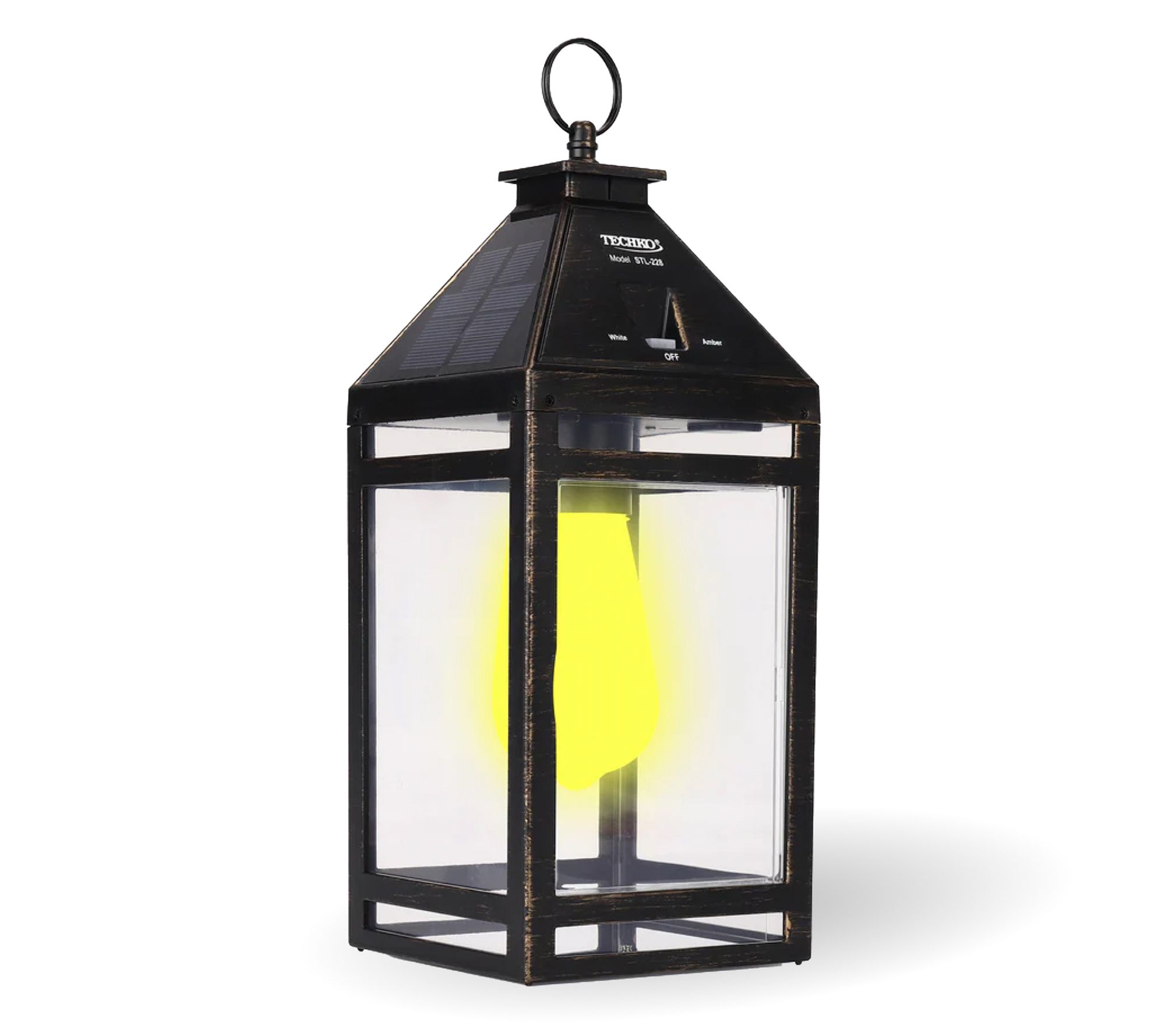 Solar Portable Lantern - Amber/White Light