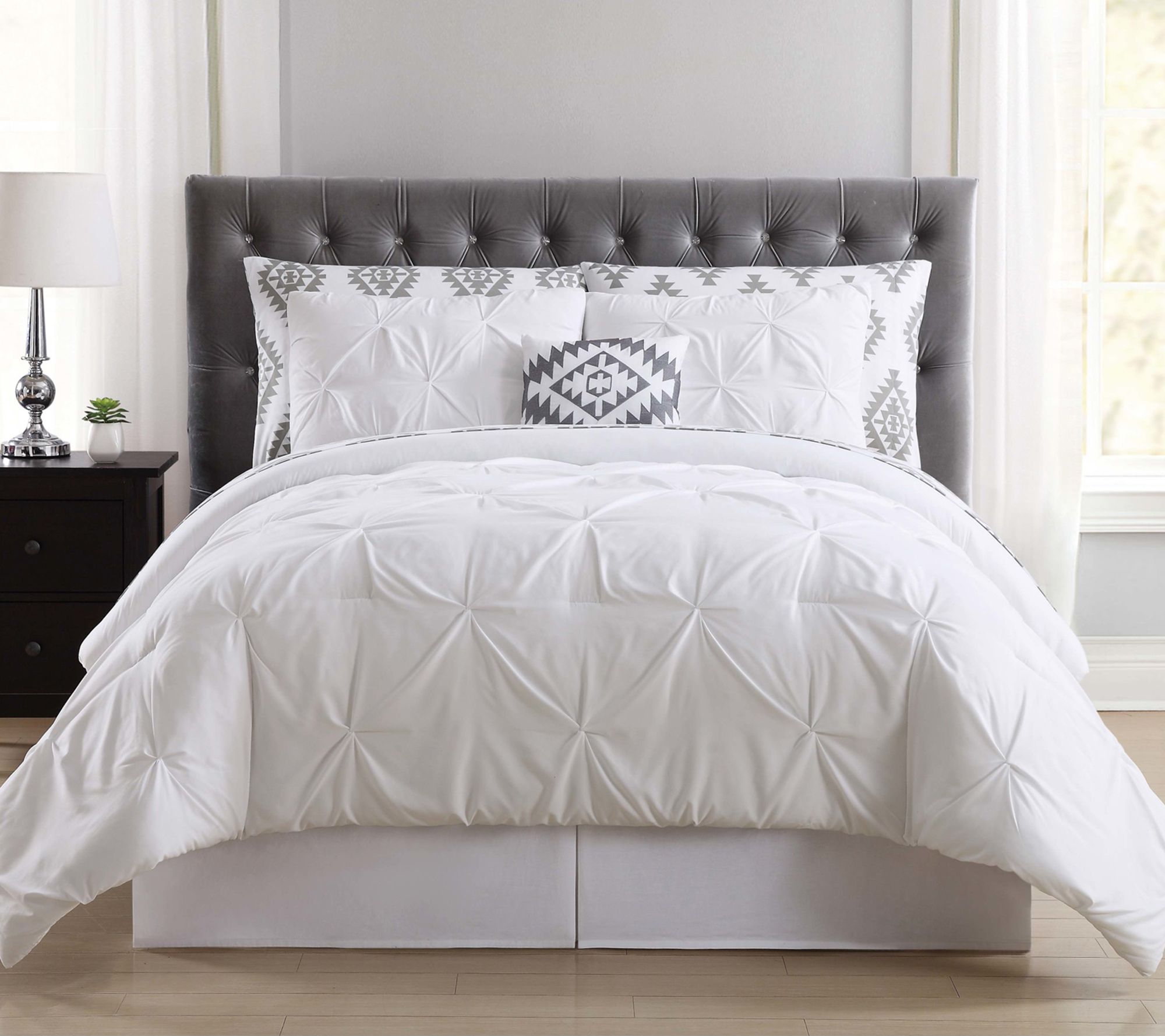 Truly Soft Pueblo Pleated Queen Bed in a Bag