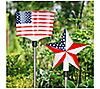 Exhart Solar USA Flag and Star Stakes, 2 of 7