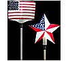 Exhart Solar USA Flag and Star Stakes, 6 of 7