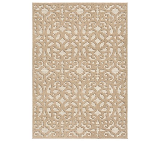 Orion Rugs 8x11 Indoor/Outdoor Seaborn Driftwood Area Rug