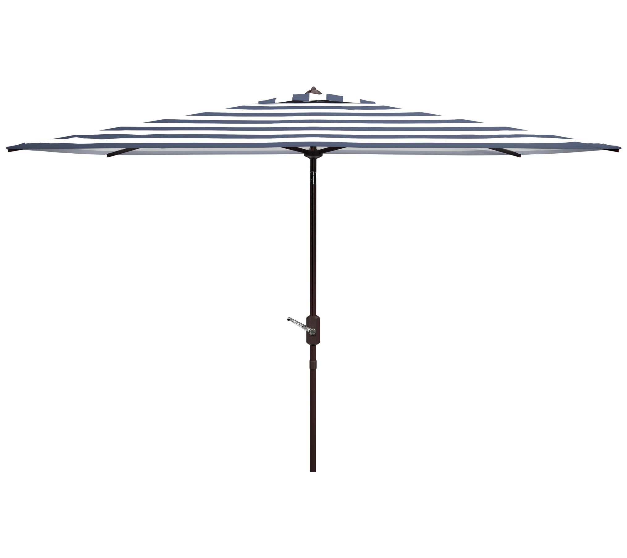 Iris Fashion Line 6.5' x 10' Rectangle Umbrellaby Safavieh