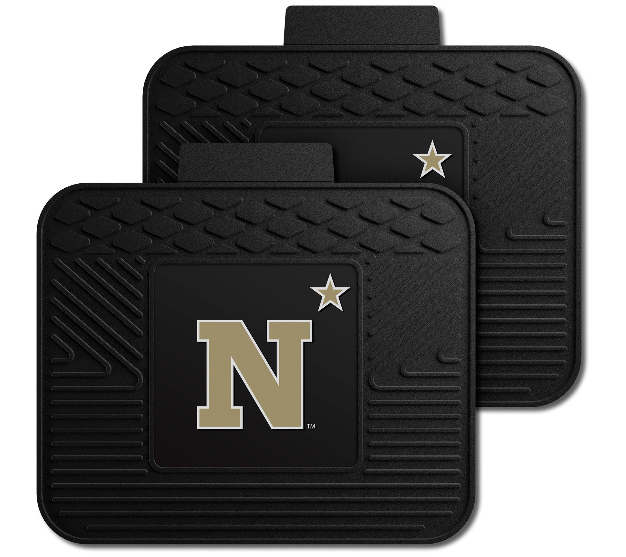 FANMATS NCAA 2 Piece Rear Car Mats