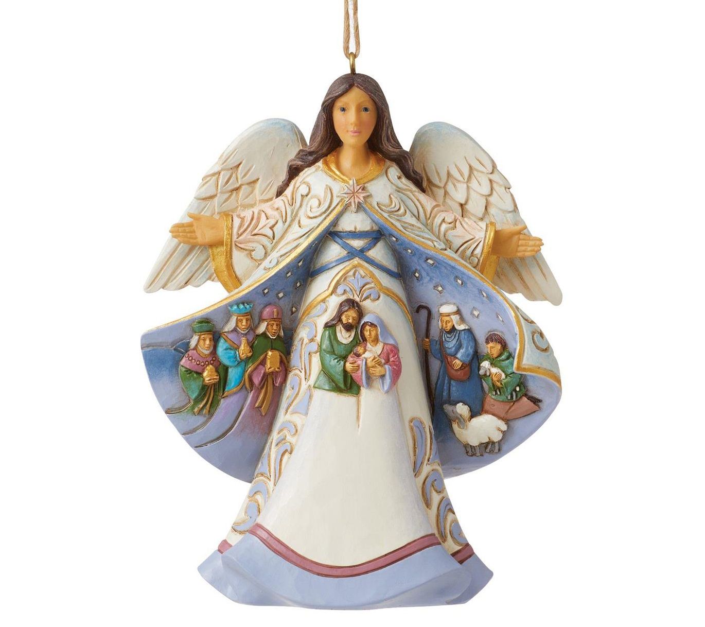 Im Shore Angel Nativity Scene Coatornament - Qvc.com