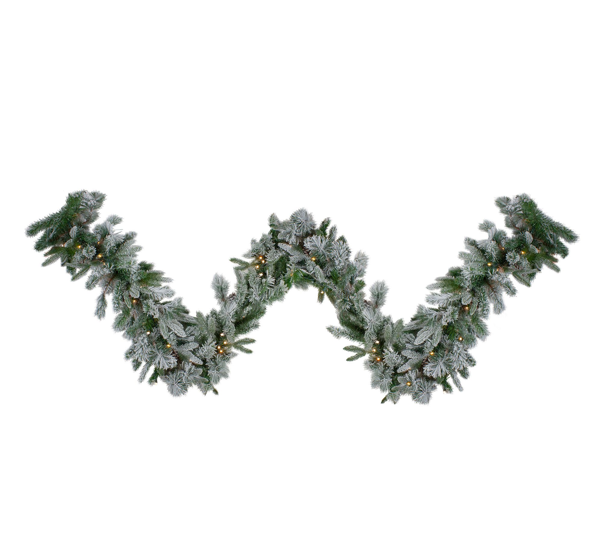 Northlight 9' x 14" Mixed Rosemary Emerald PineGarland