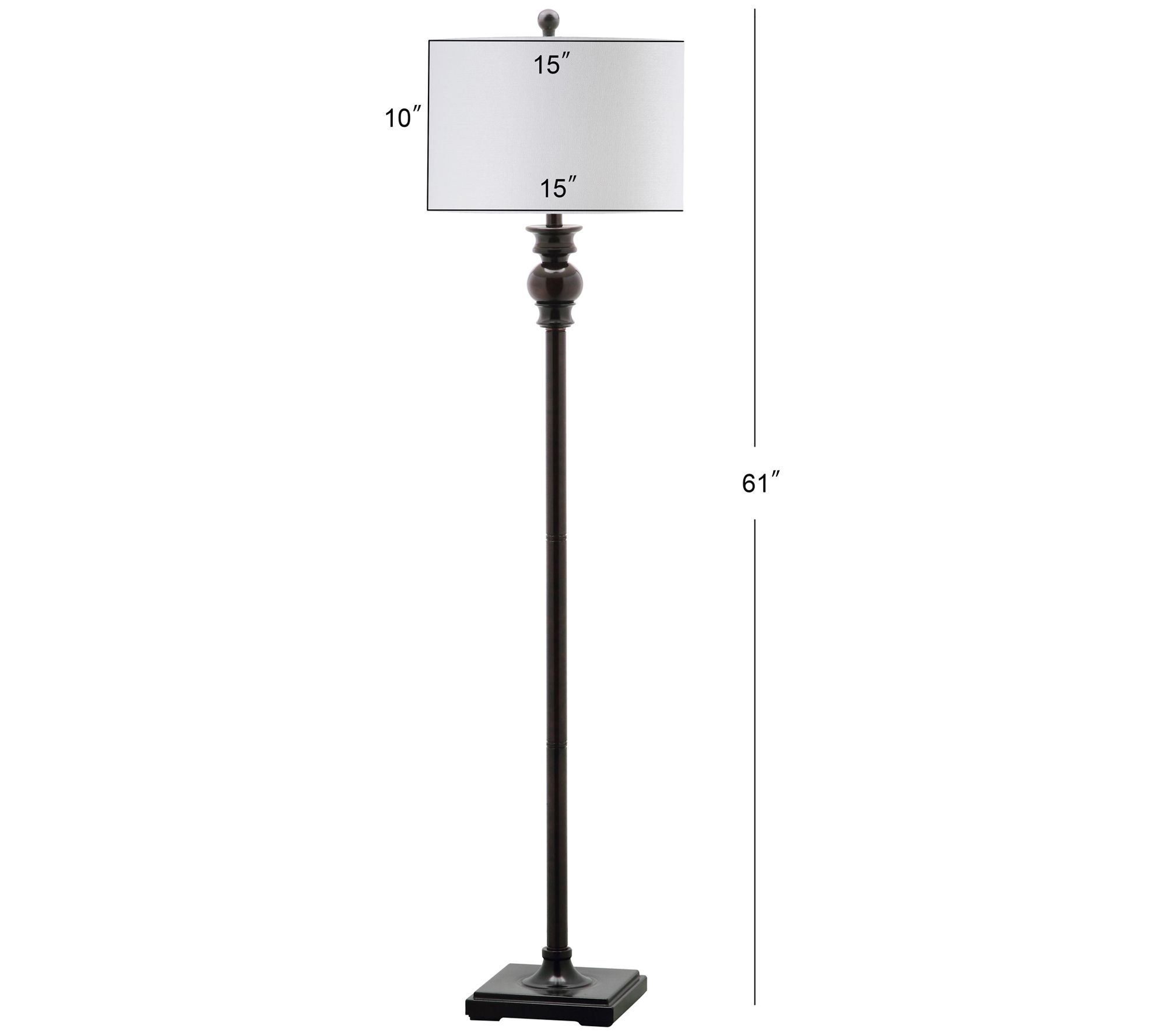 Safavieh Alphie 61 Inch H Floor Lamp