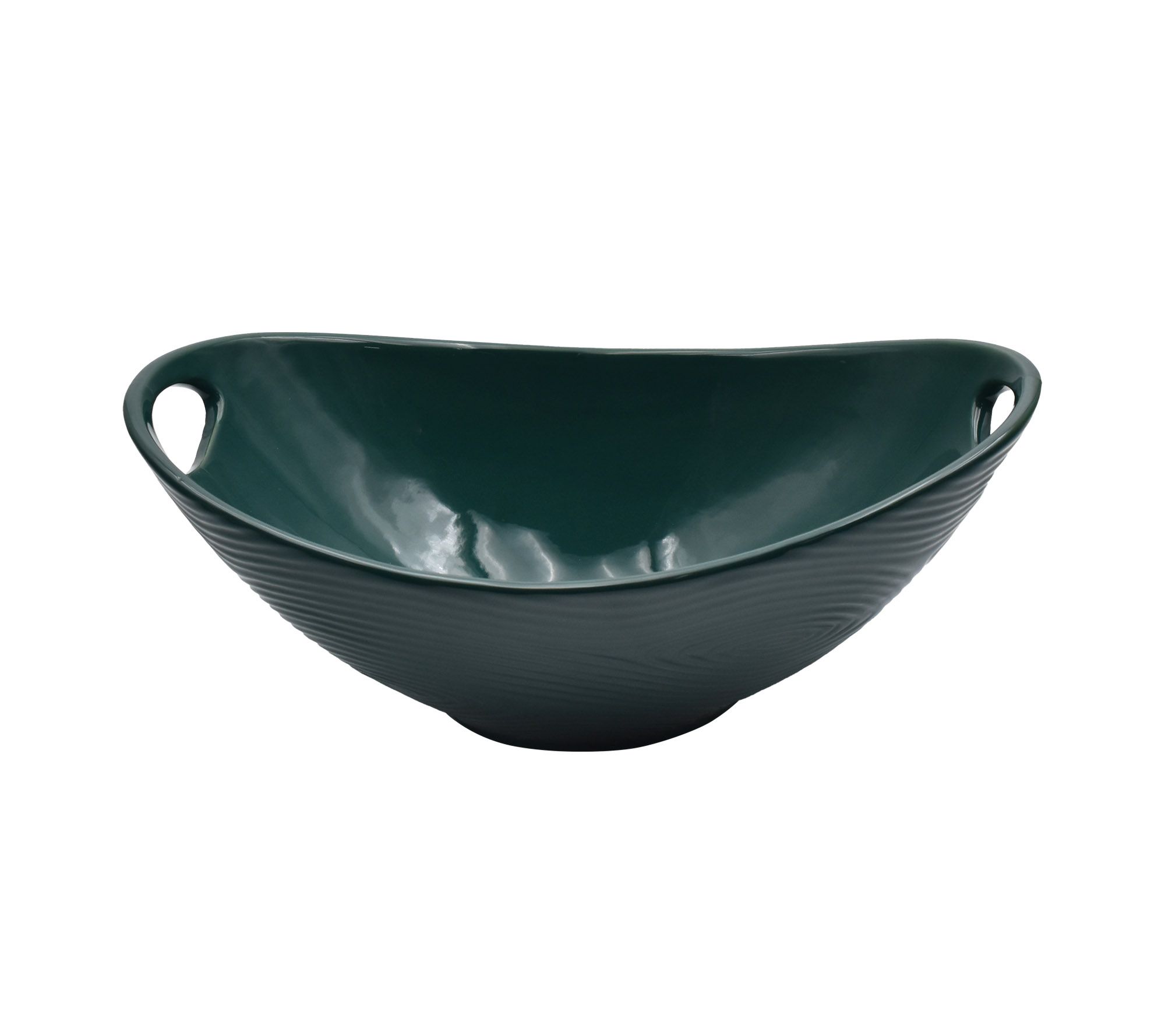 "As Is" Temp- tations Woodland 2-qt Serving Bowl with Handles