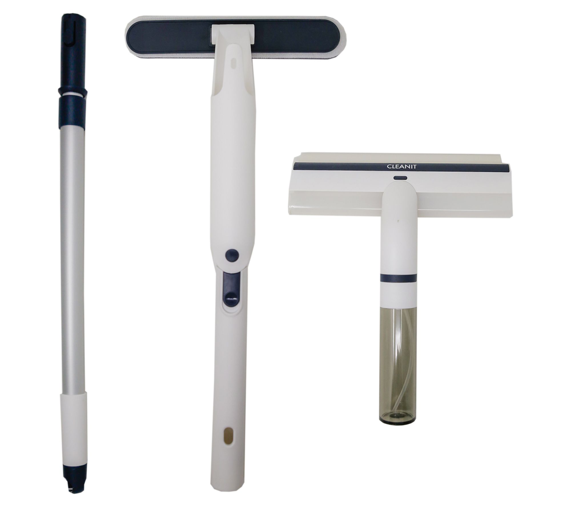 Don Aslett's Window Wiz Squeegee Blade Kit w/ Drip Collection