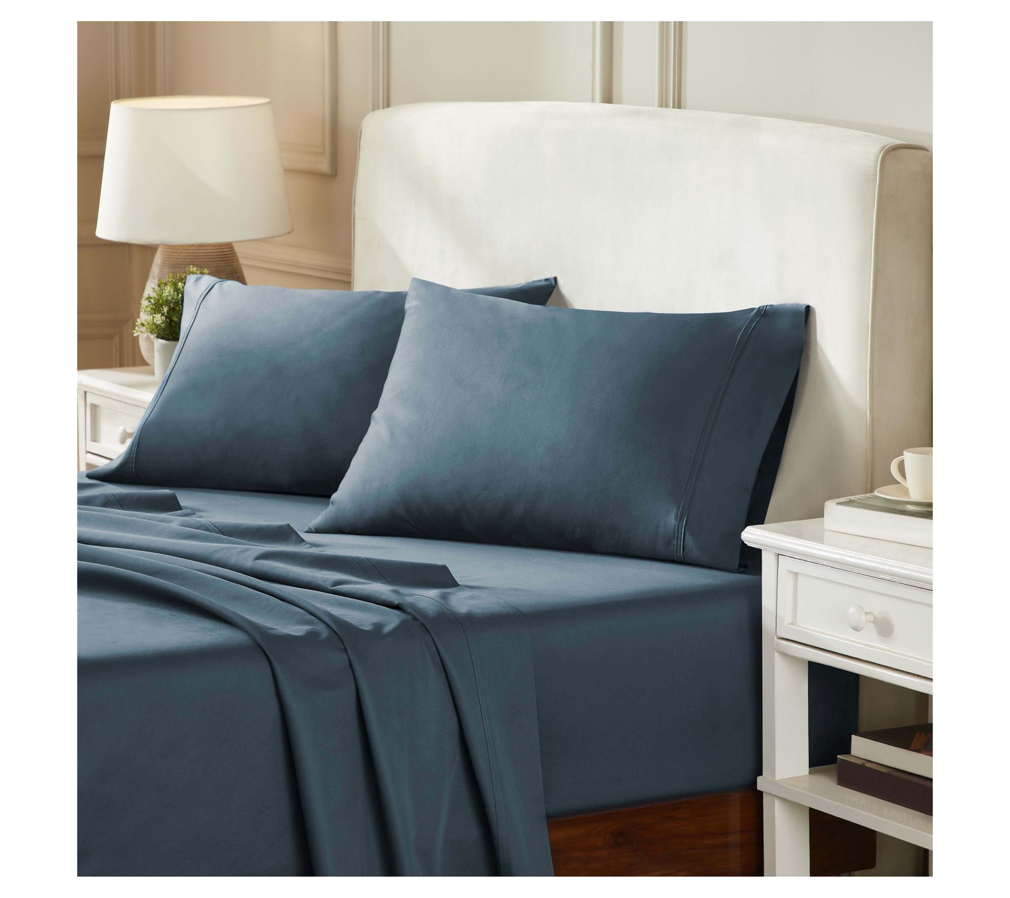 Superior Egyptian Cotton 850-TC Solid Bed SheetSet, King