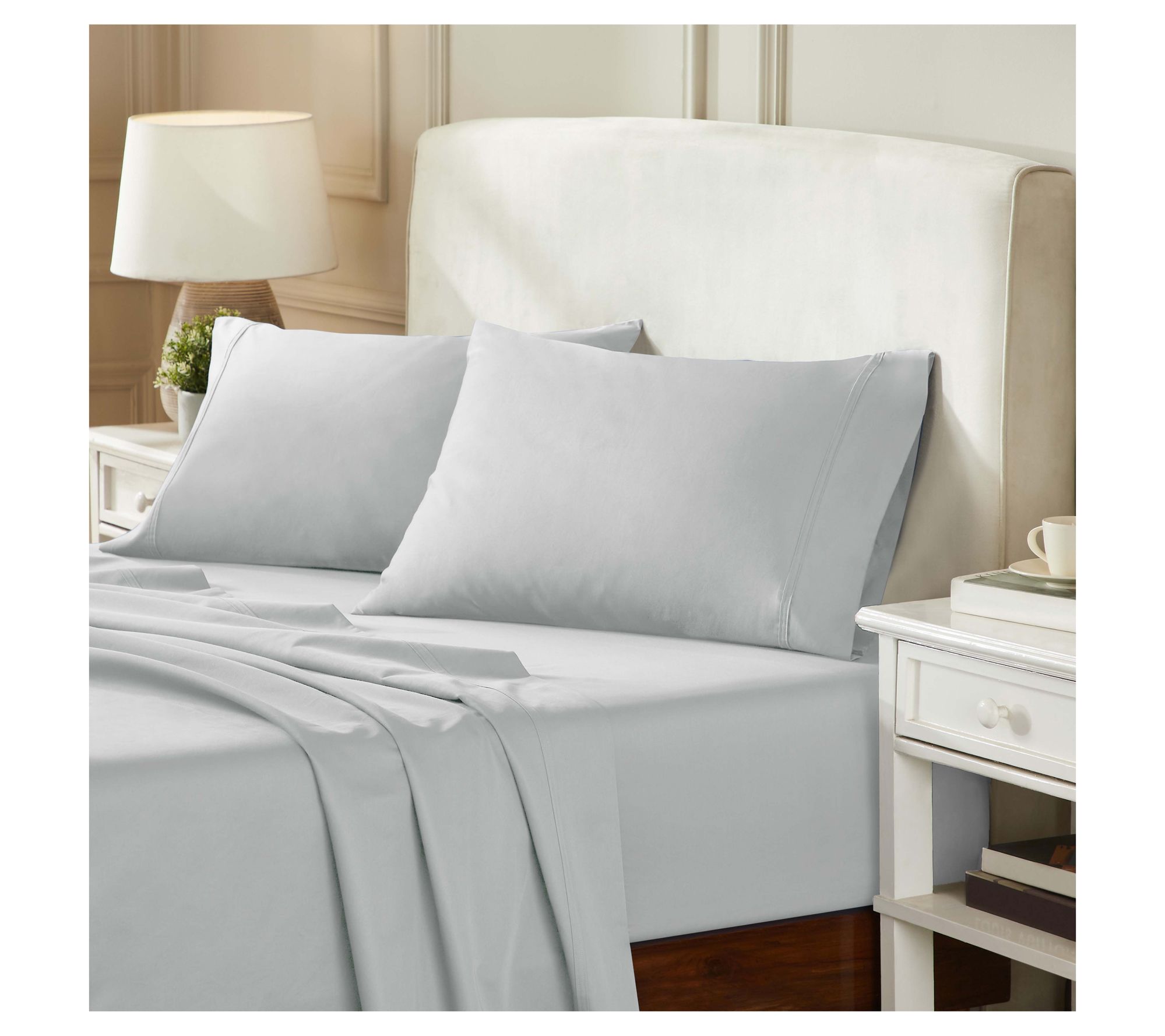 Superior Egyptian Cotton 850-TC Solid Bed SheetSet, King