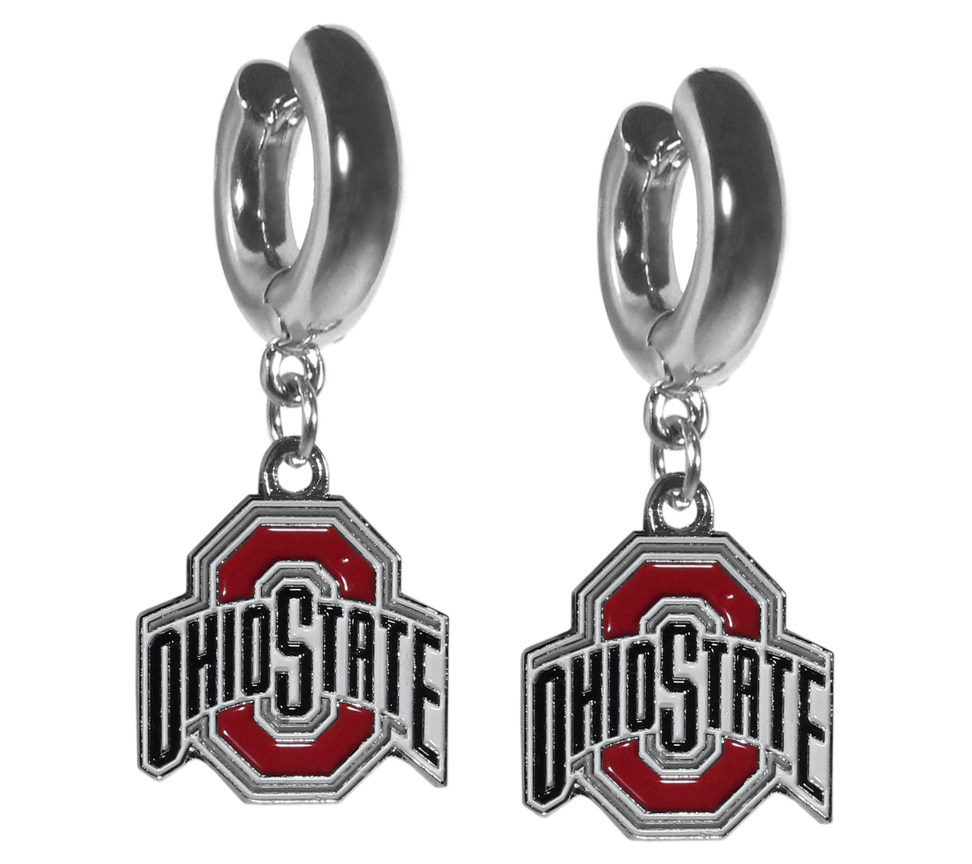 Siskiyou Sports College Huggie Hoop Earrings