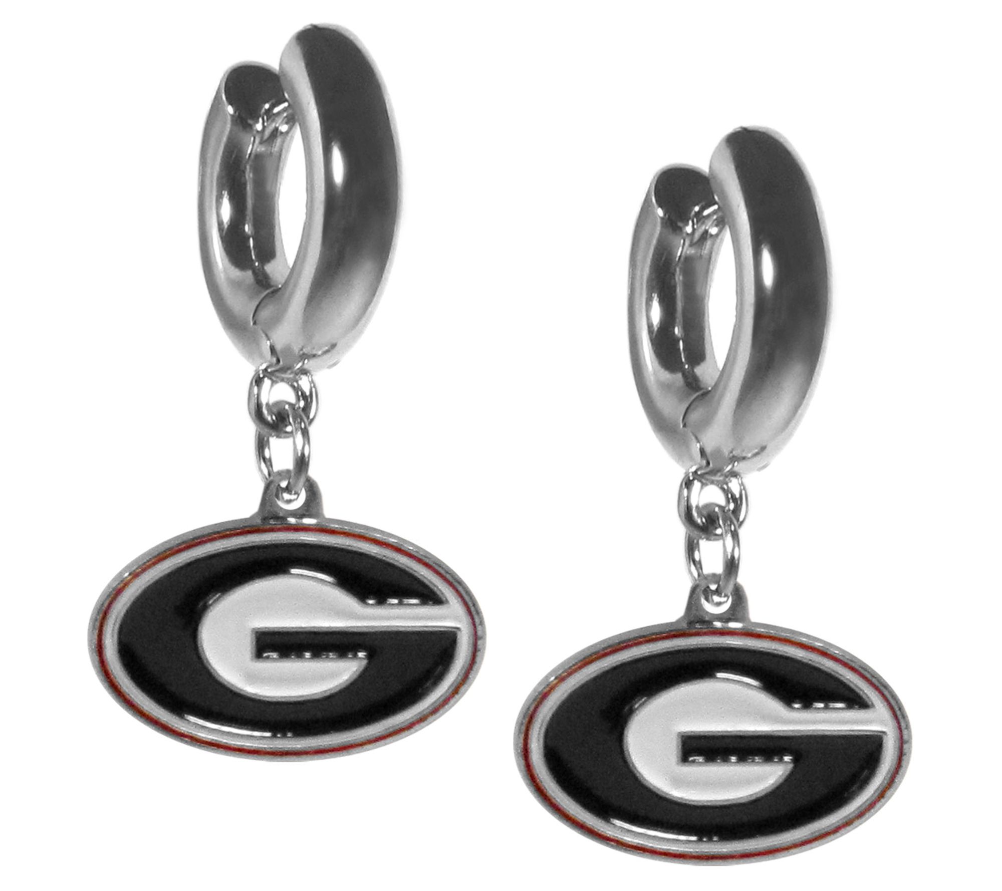 Siskiyou Sports College Huggie Hoop Earrings