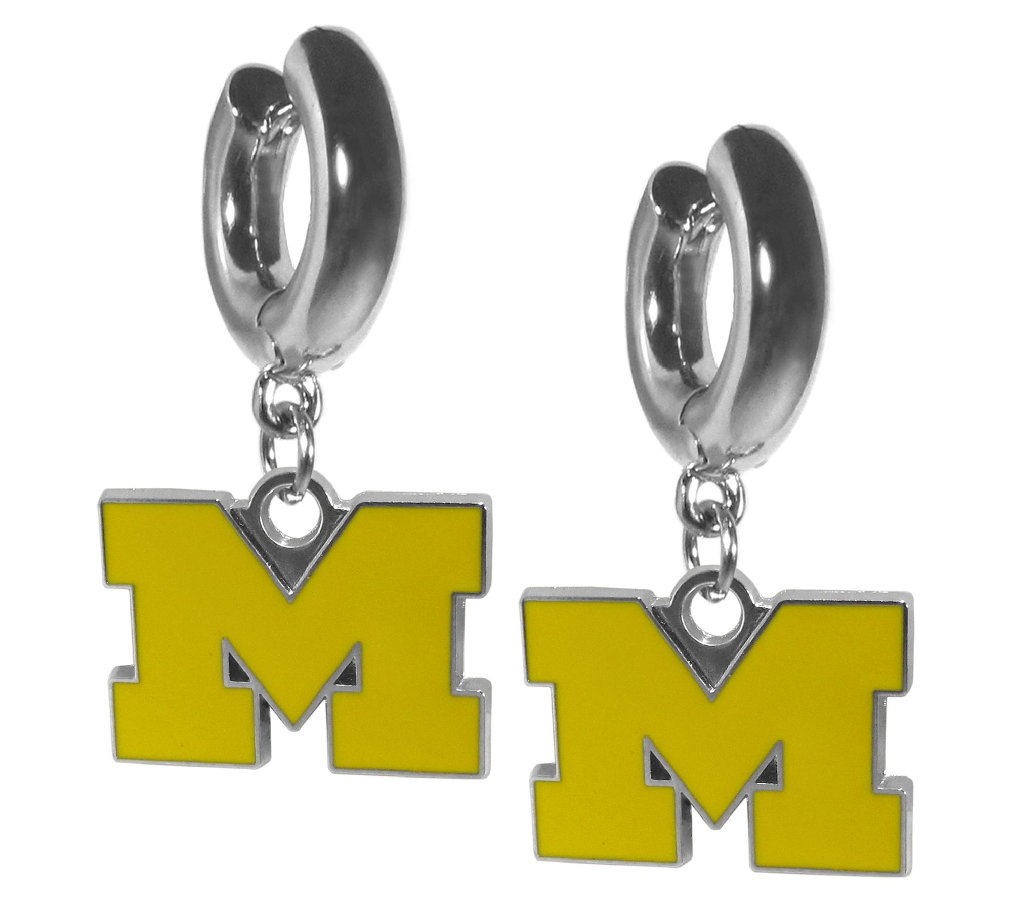 Siskiyou Sports College Huggie Hoop Earrings