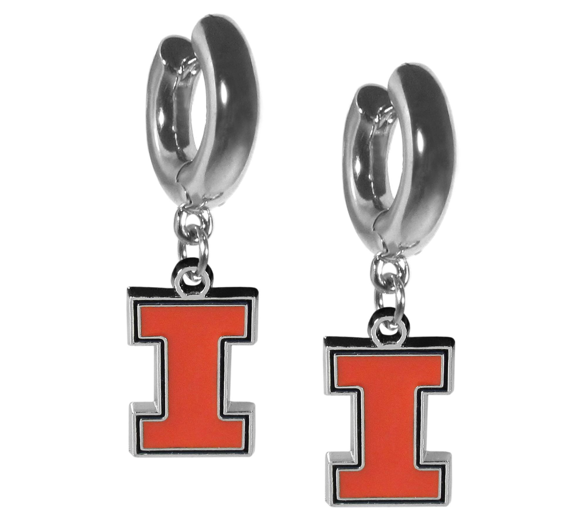 Siskiyou Sports College Huggie Hoop Earrings