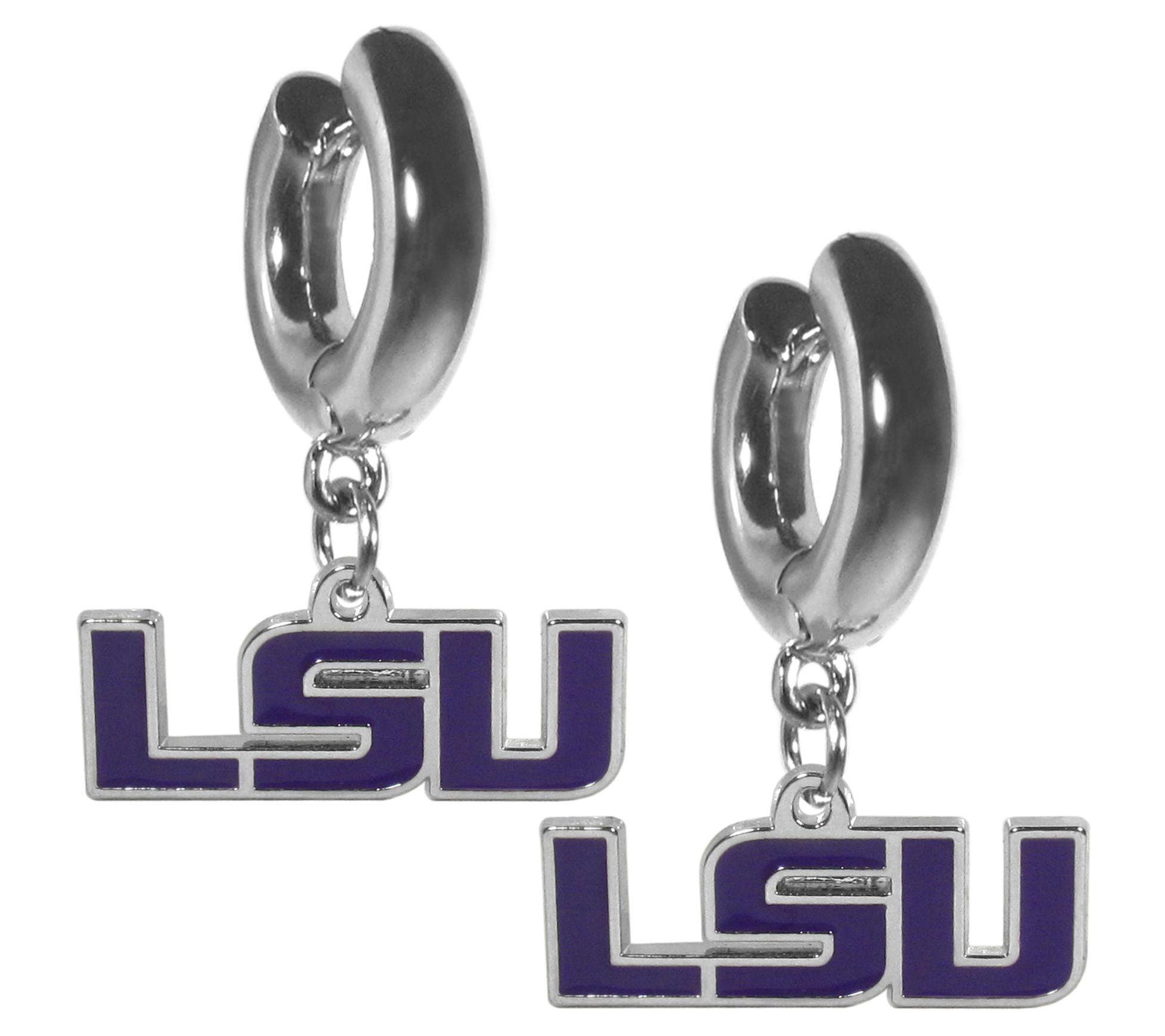 Siskiyou Sports College Huggie Hoop Earrings