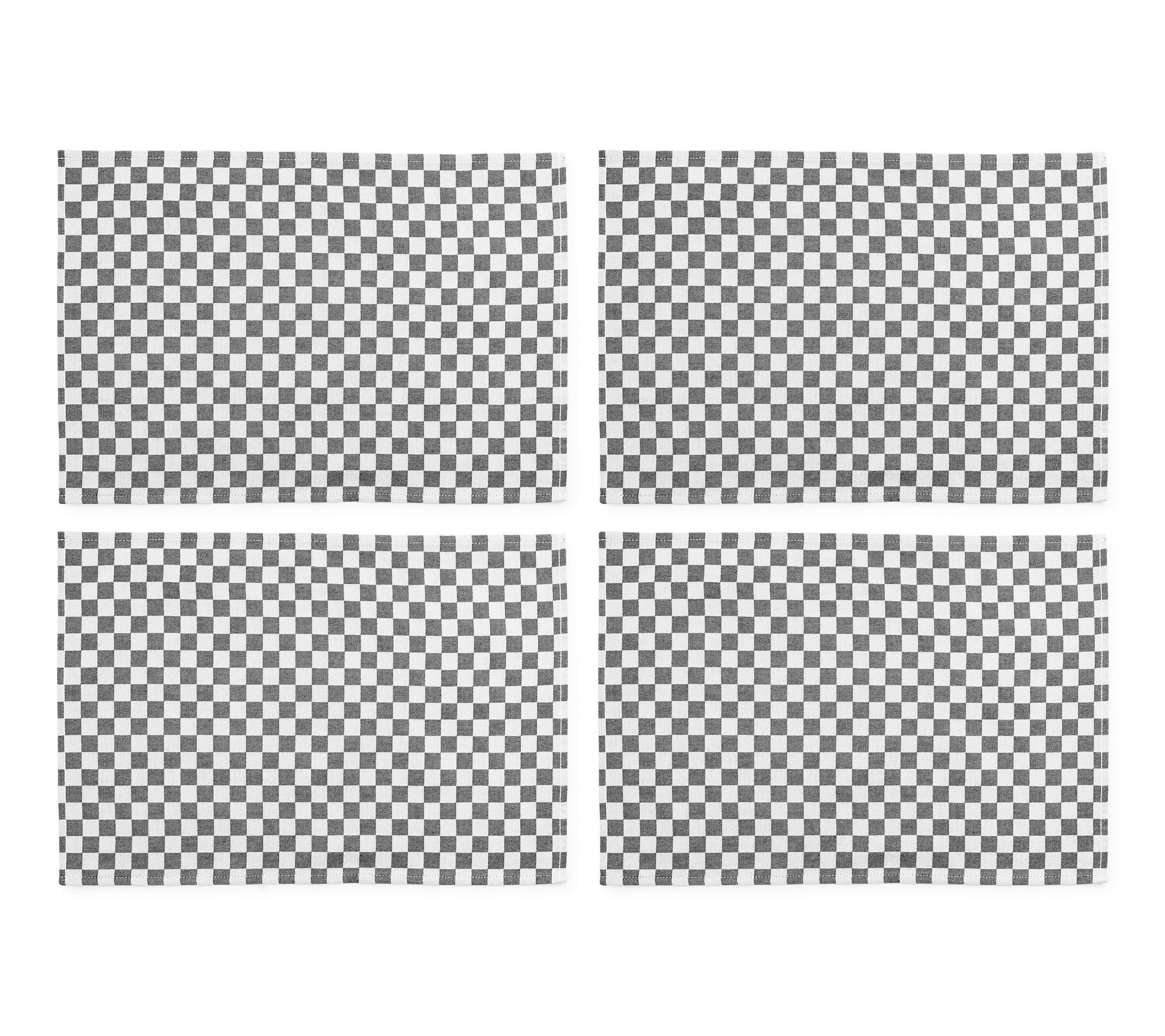 "As Is" MacKenzie Childs Set of 4 Check Placemats