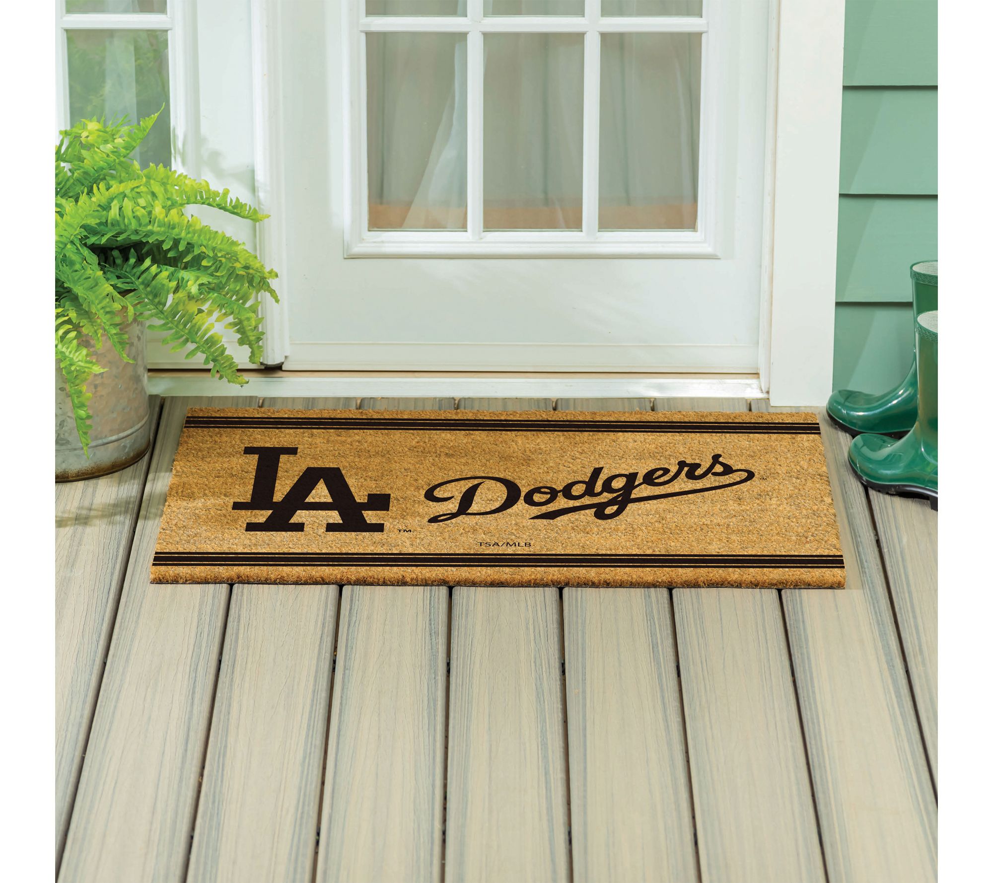 Evergreen 24"x36" MLB Team Logo Large Coir DoorMat