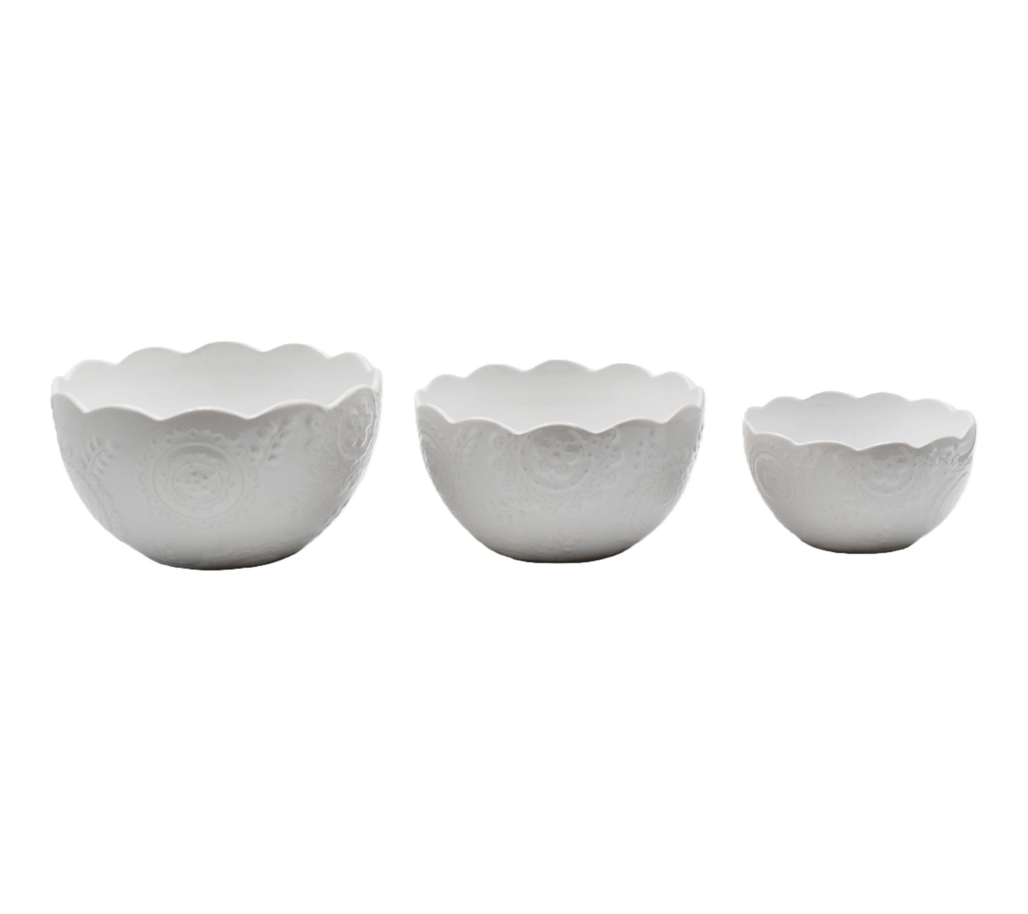 Temp-tations Special Edition Set of 3 Nesting Bowls