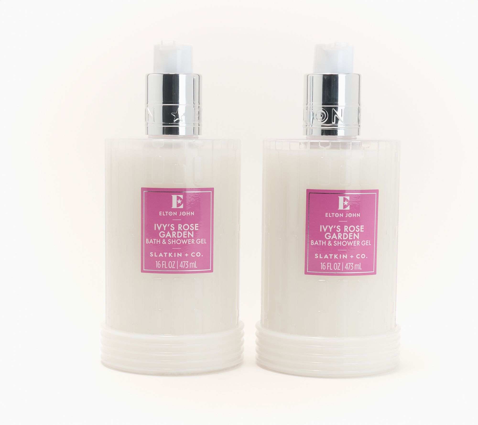 Elton John x Slatkin + Co. S/2 Ivy Rose Garden 16oz Body Wash