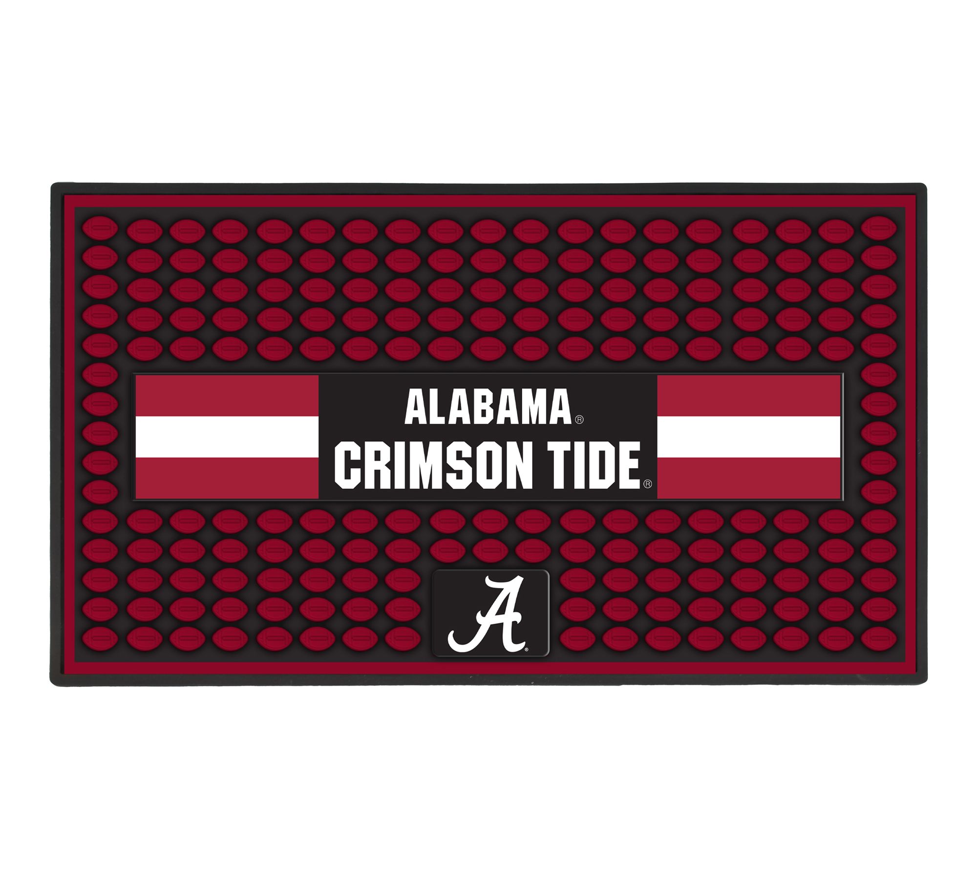 Memory Company NCAA College Team Rubber Bar Matw/ Logo