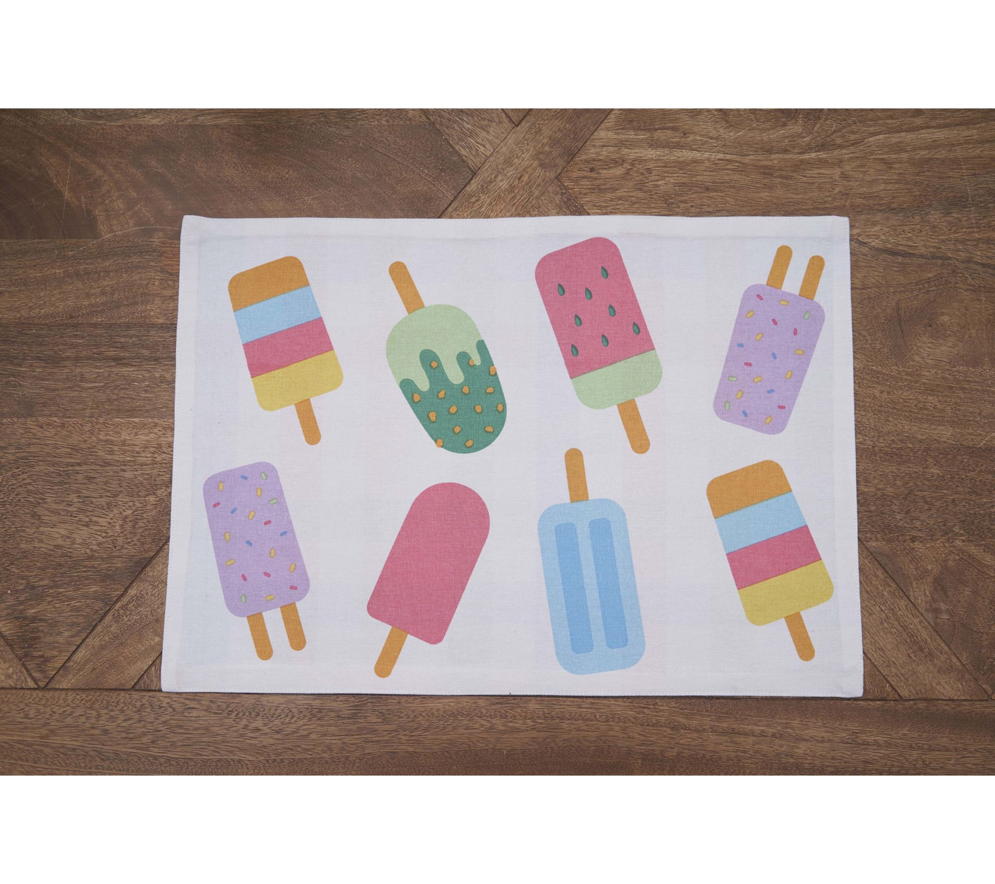 Popsicle Placemats Set of 6 by Valerie