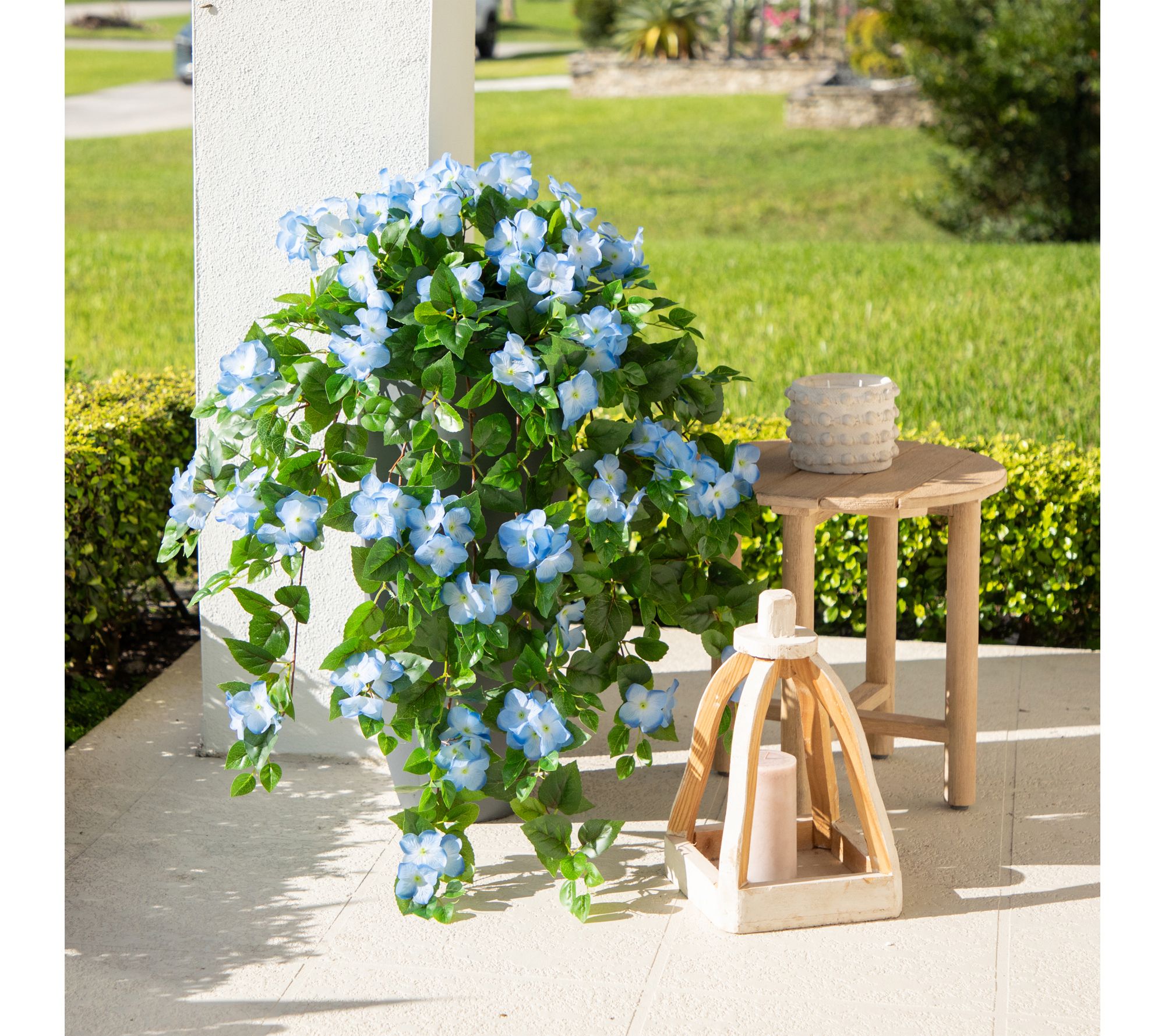 Nearly Natural 41-in UV Resistant Hydrangea - Set of 2