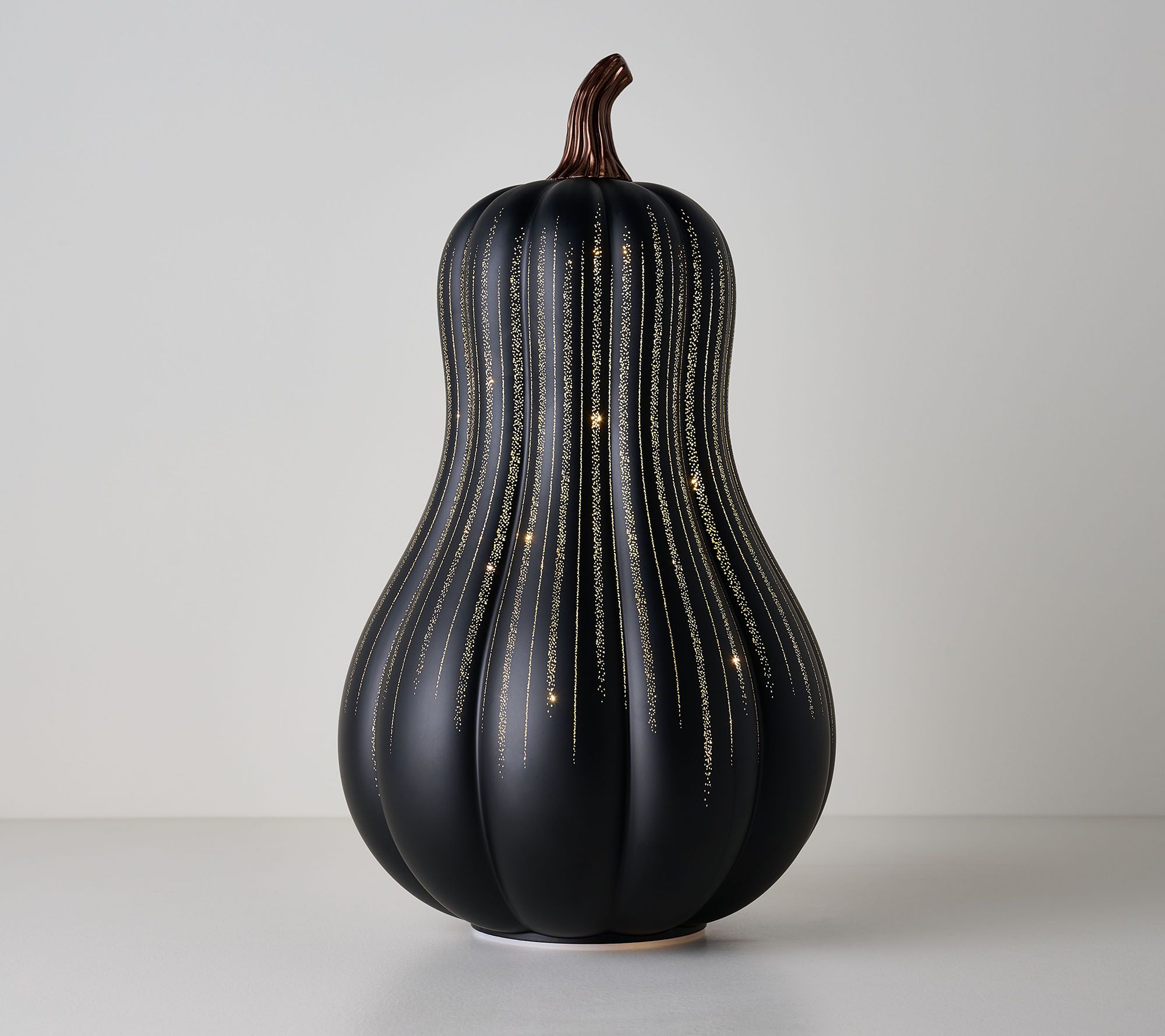 Indoor/Outdoor Oversized Starry Night Gourd by Valerie