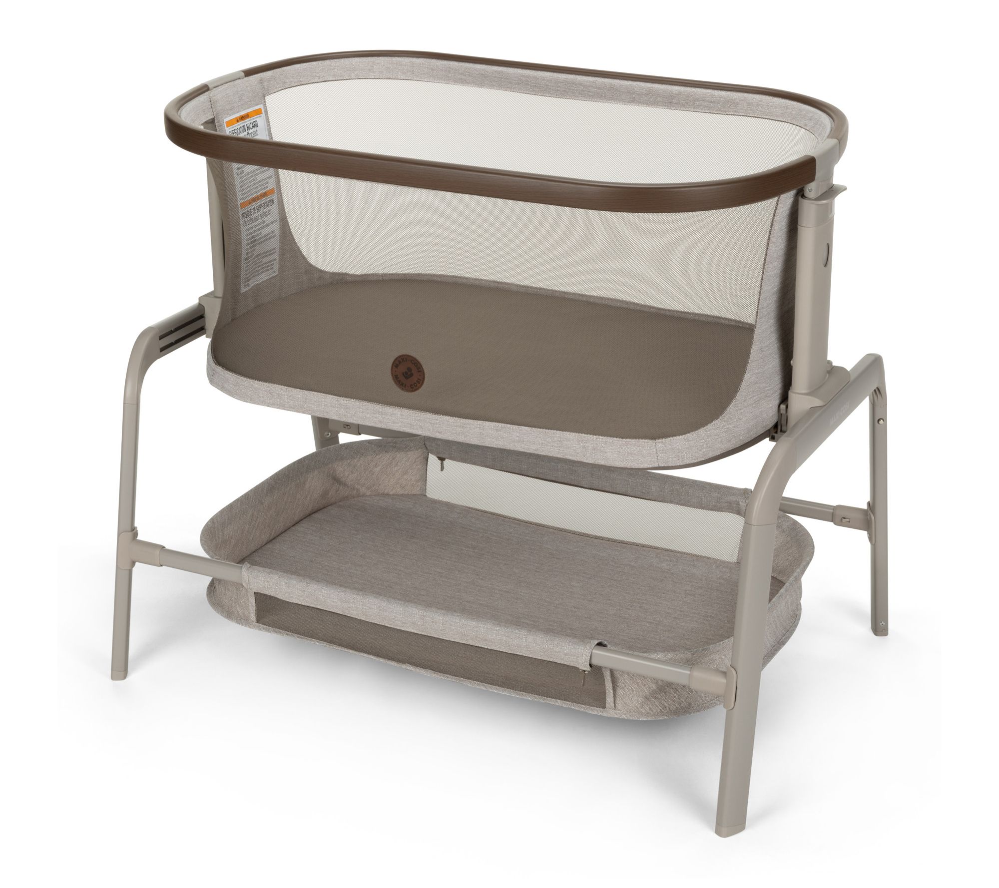 Maxi-Cosi Iora Bedside Bassinet in Classic Truffle