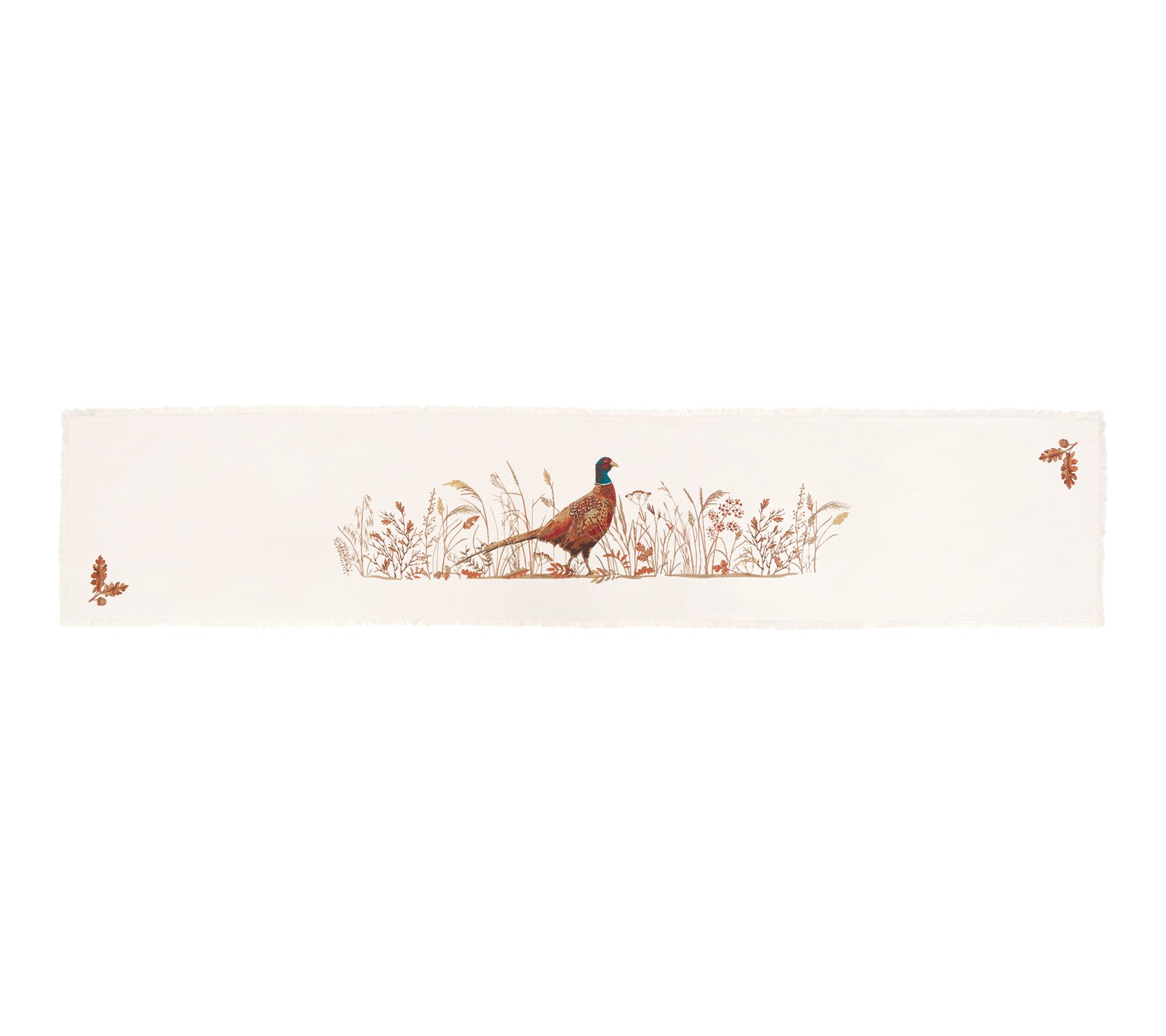 Pheasant Landing Table Runner by Valerie