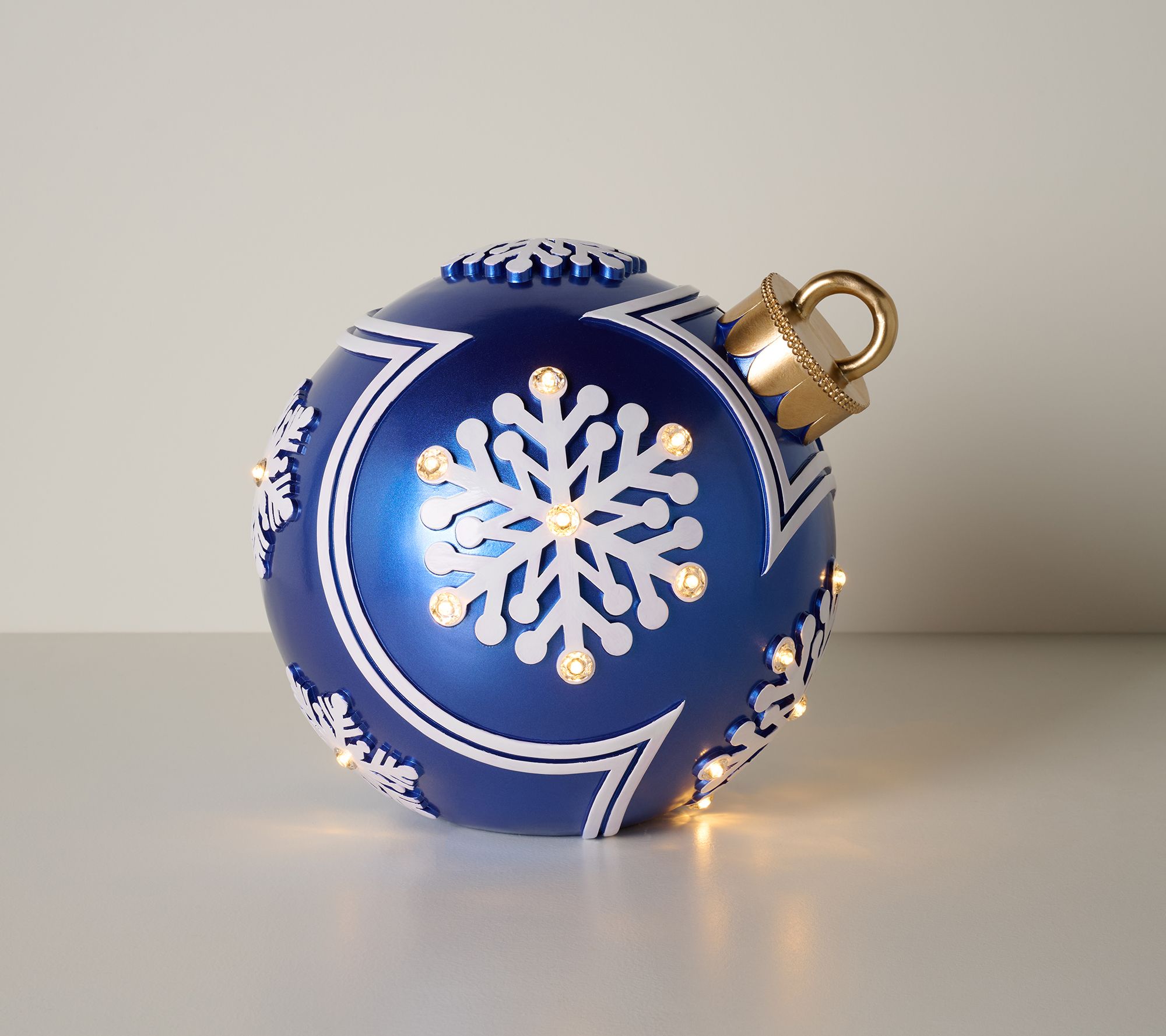 Indoor/Outdoor 11" Illuminated Ornament by Valerie