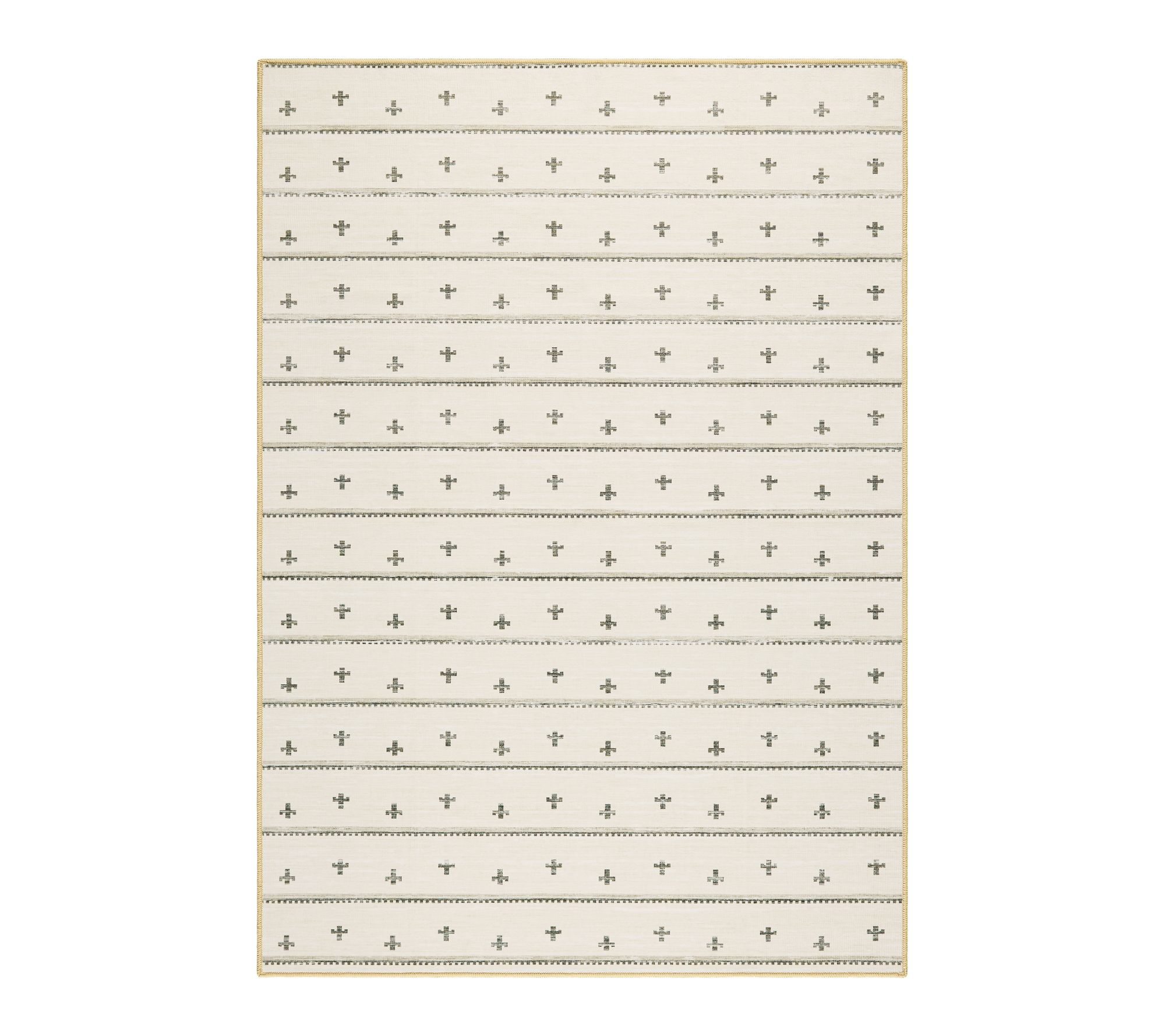 Everwash Haven Scandinavian Stripe 8x10 Washable Rug