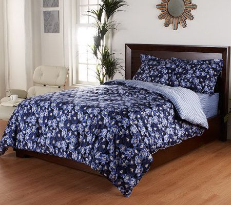 Liz Claiborne New York Poppy Paisley 3-piece QN Comforter Set - Page 1 ...